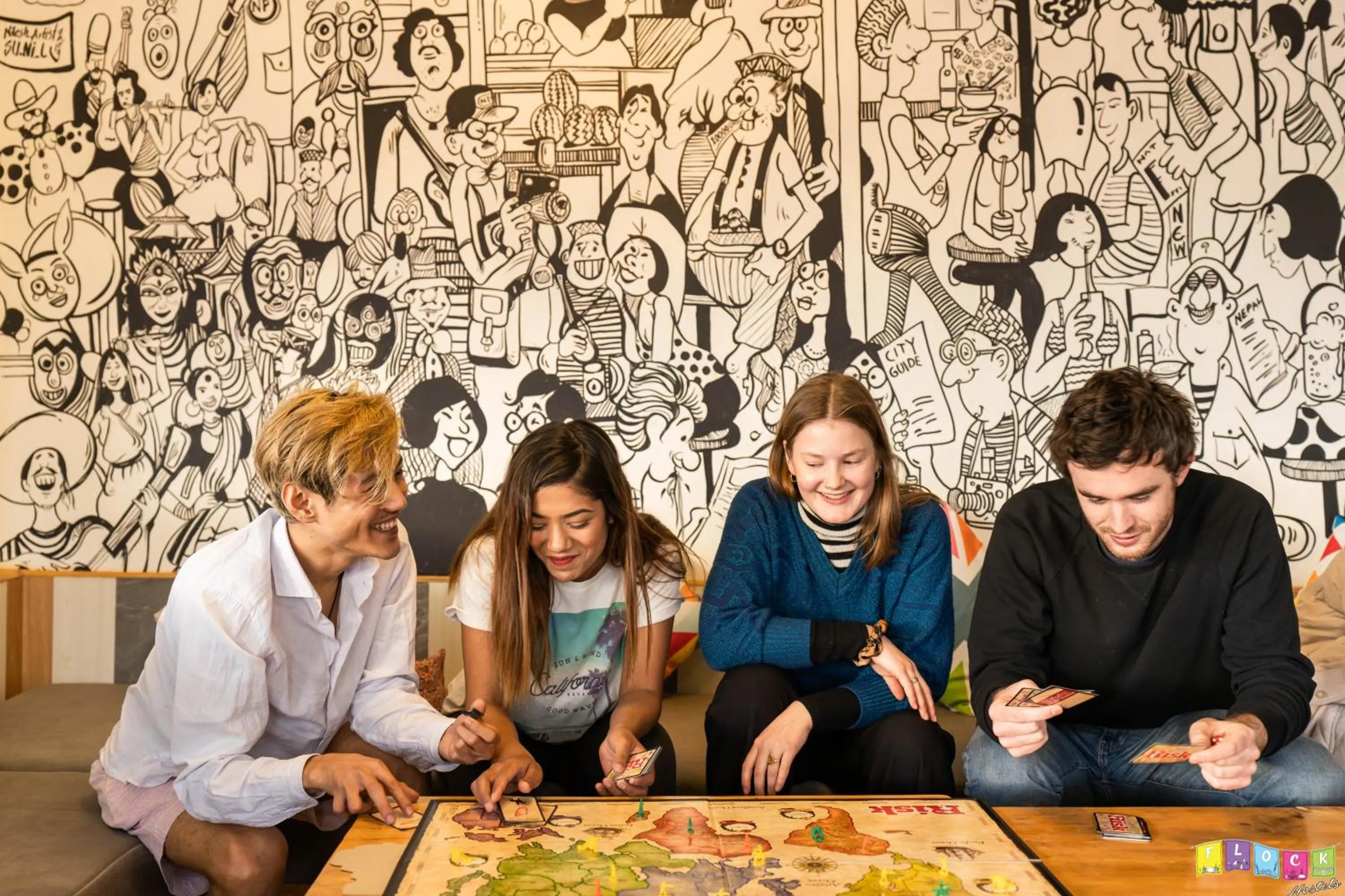 People in Flock Kathmandu