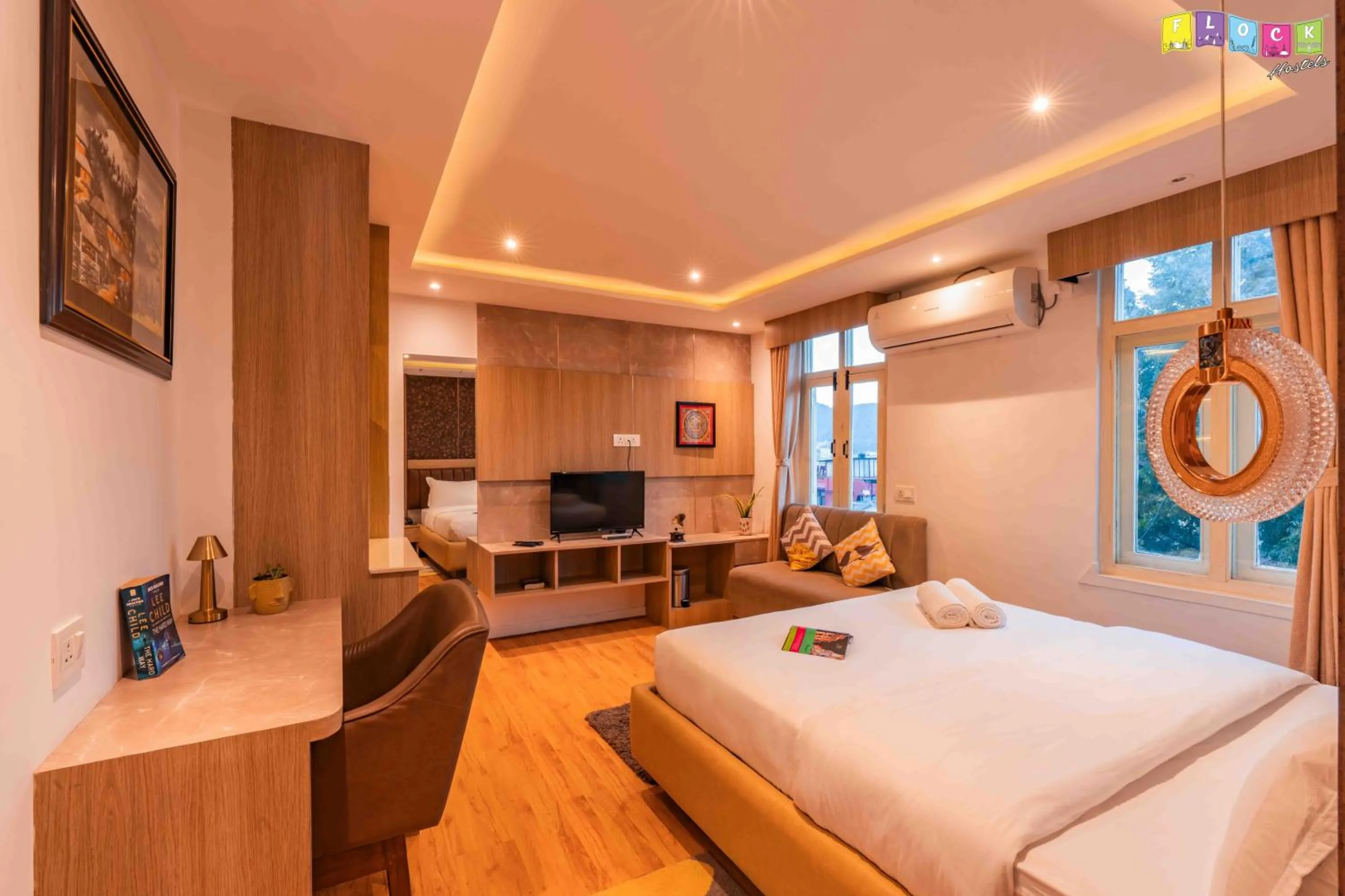 Bedroom, Bed in Flock Kathmandu