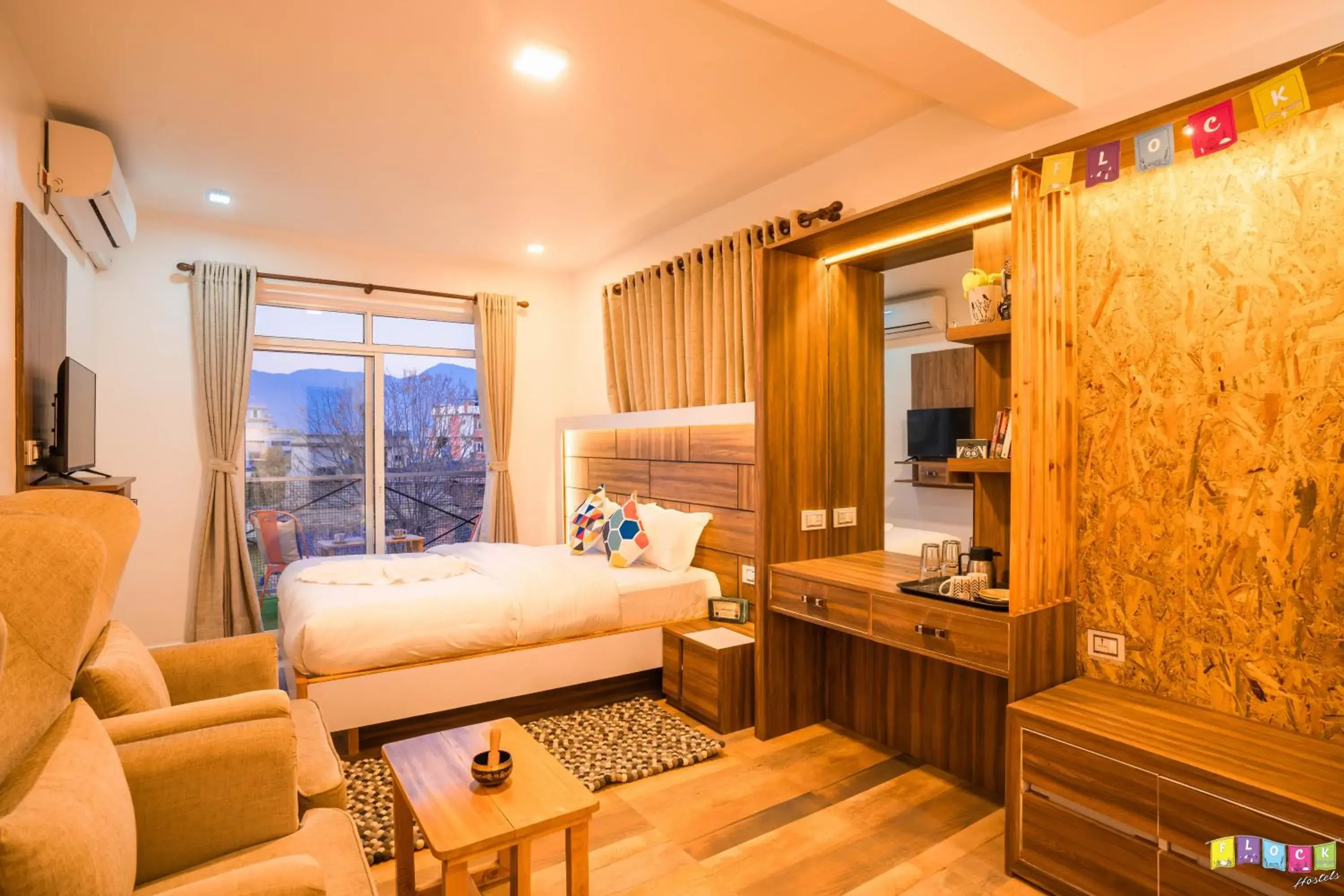 Superior Double Room in Flock Kathmandu Superior Double Room in Flock Kathmandu