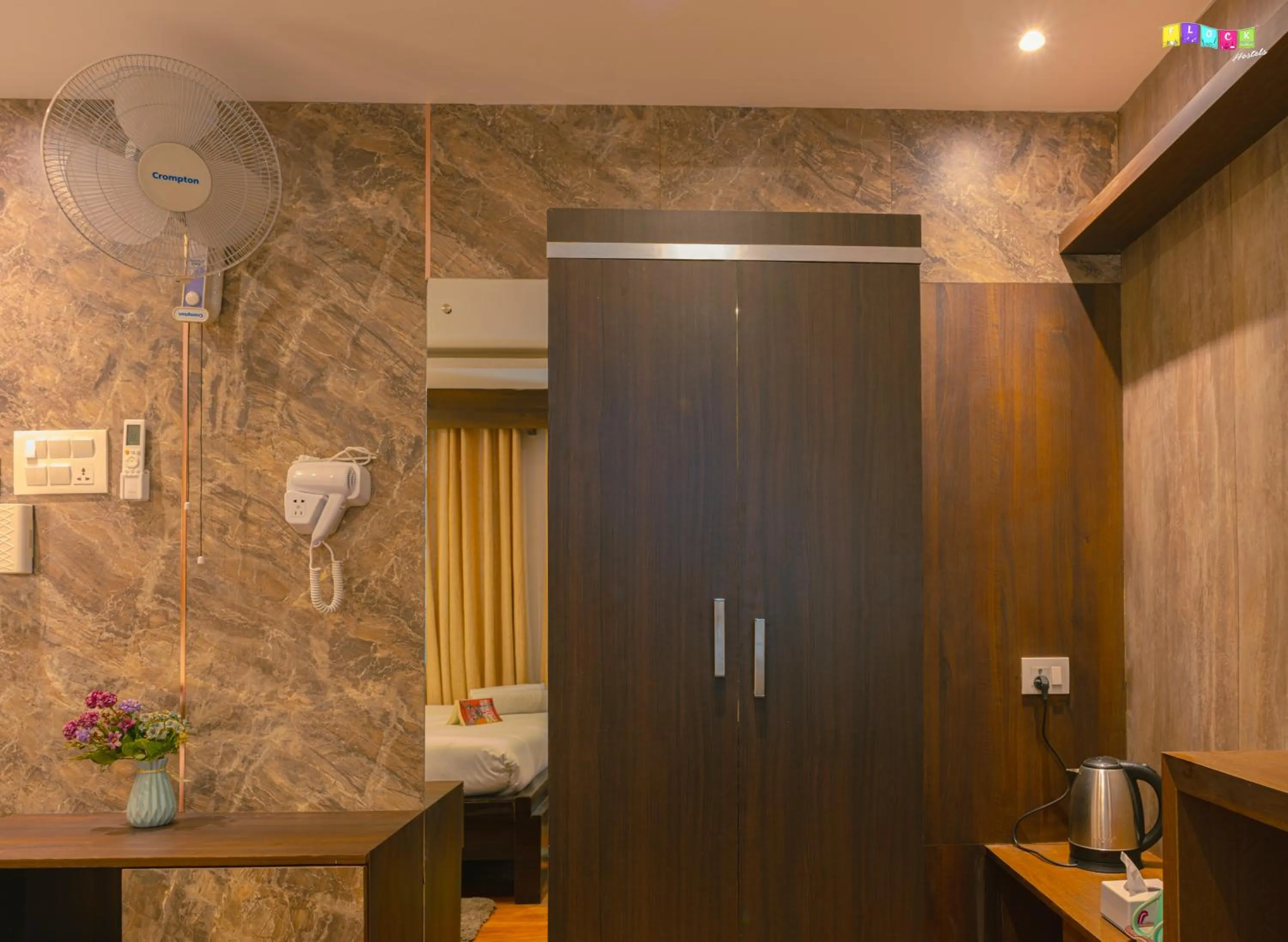 Bedroom in Flock Kathmandu