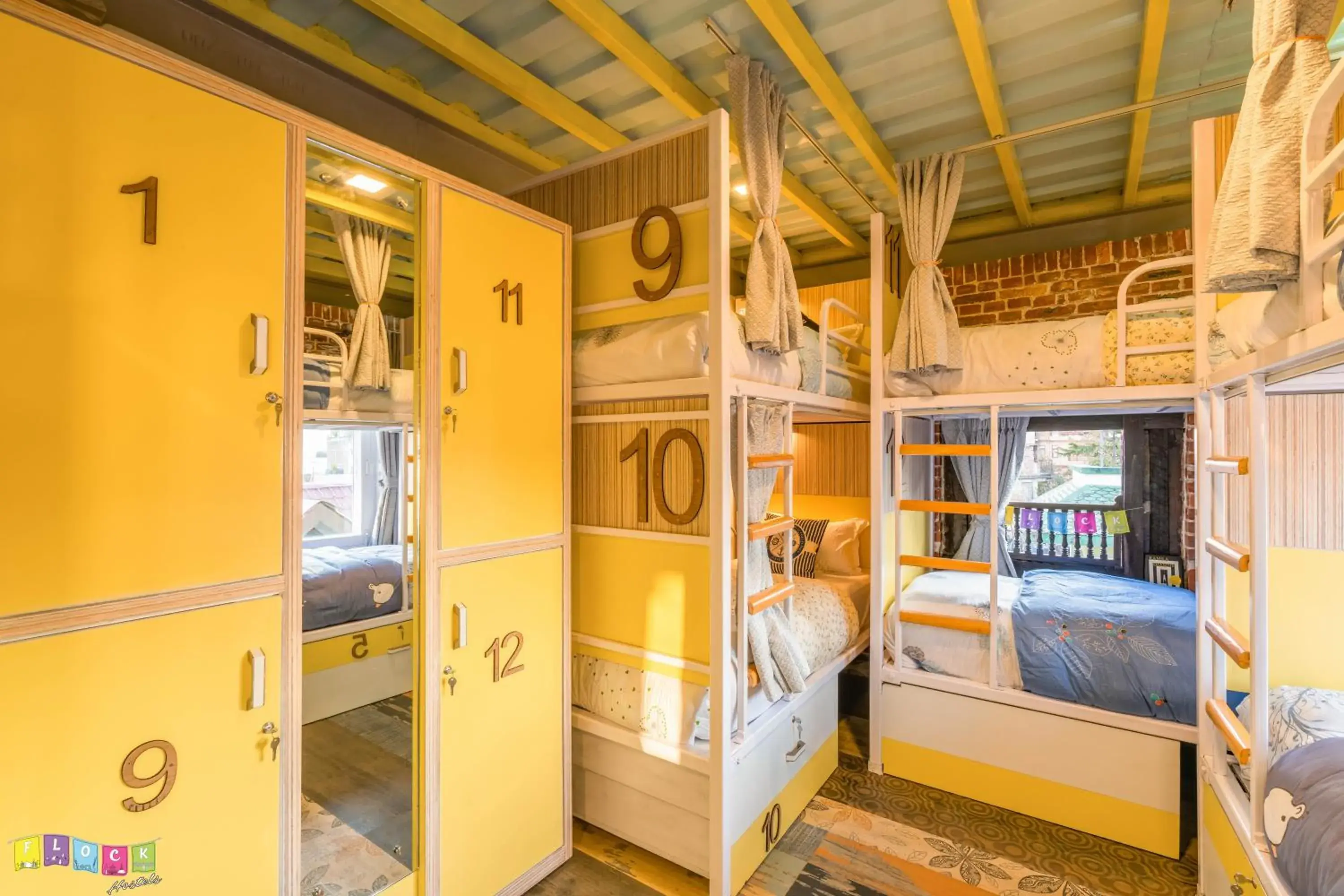 Bunk Bed in Mixed Dormitory Room in Flock Kathmandu Bunk Bed in Mixed Dormitory Room in Flock Kathmandu