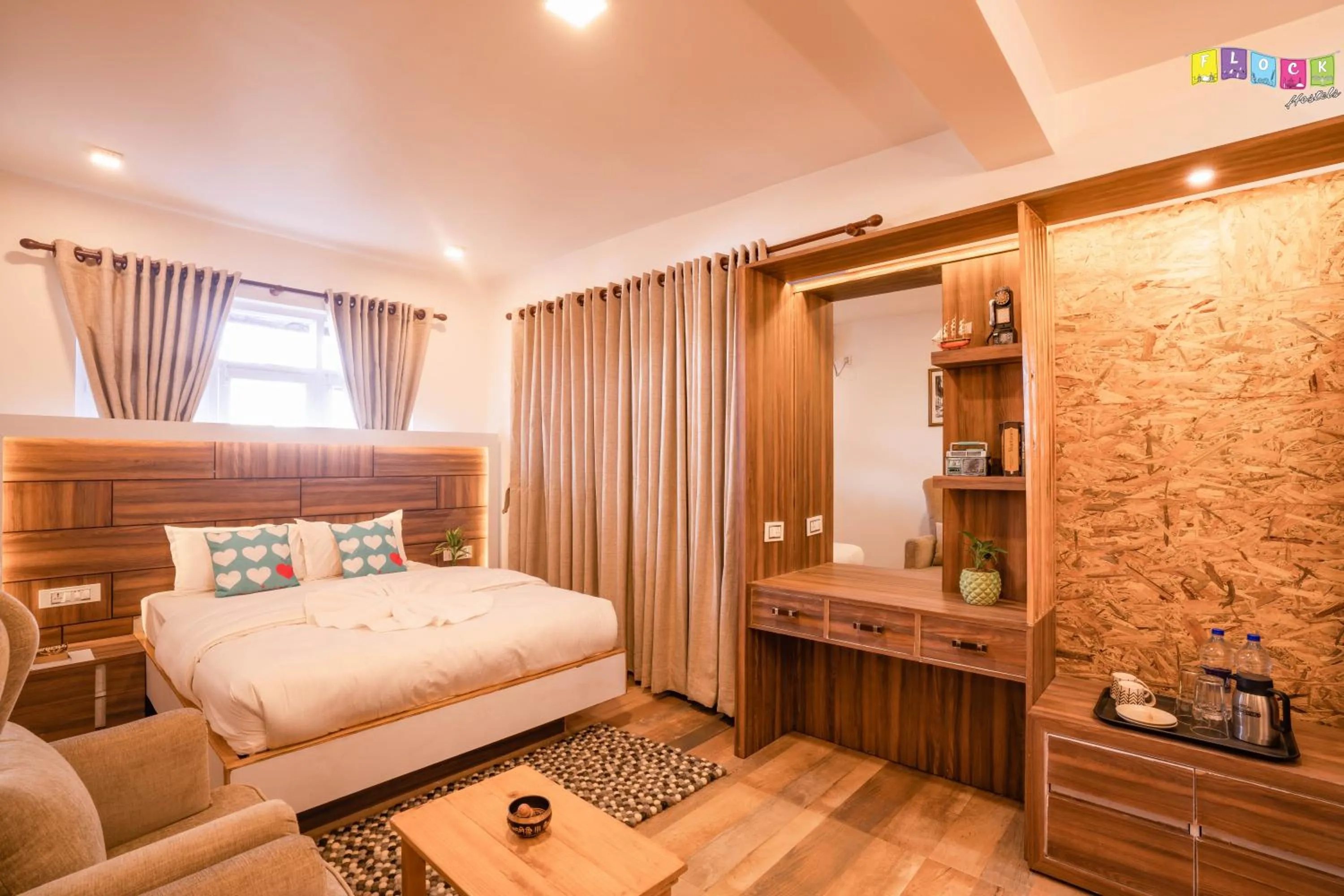 Bed in Flock Kathmandu