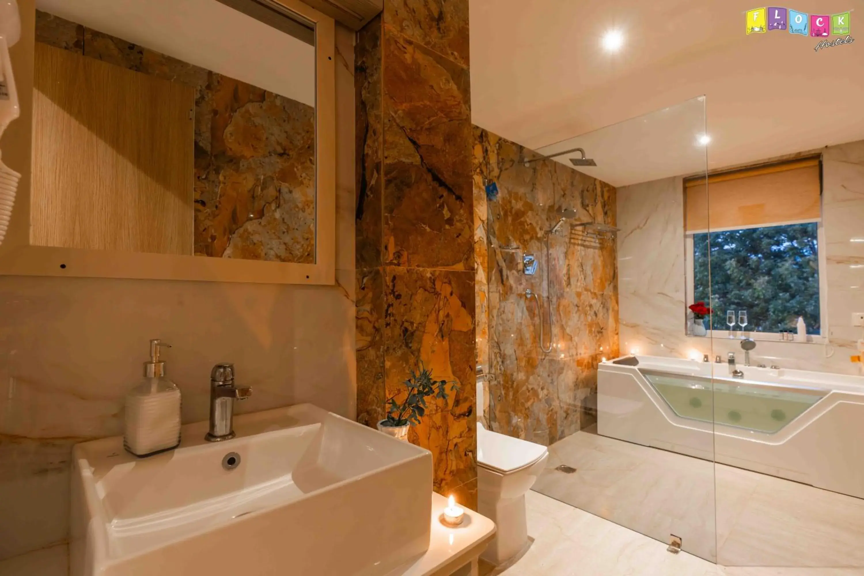 Bathroom in Flock Kathmandu Bathroom in Flock Kathmandu