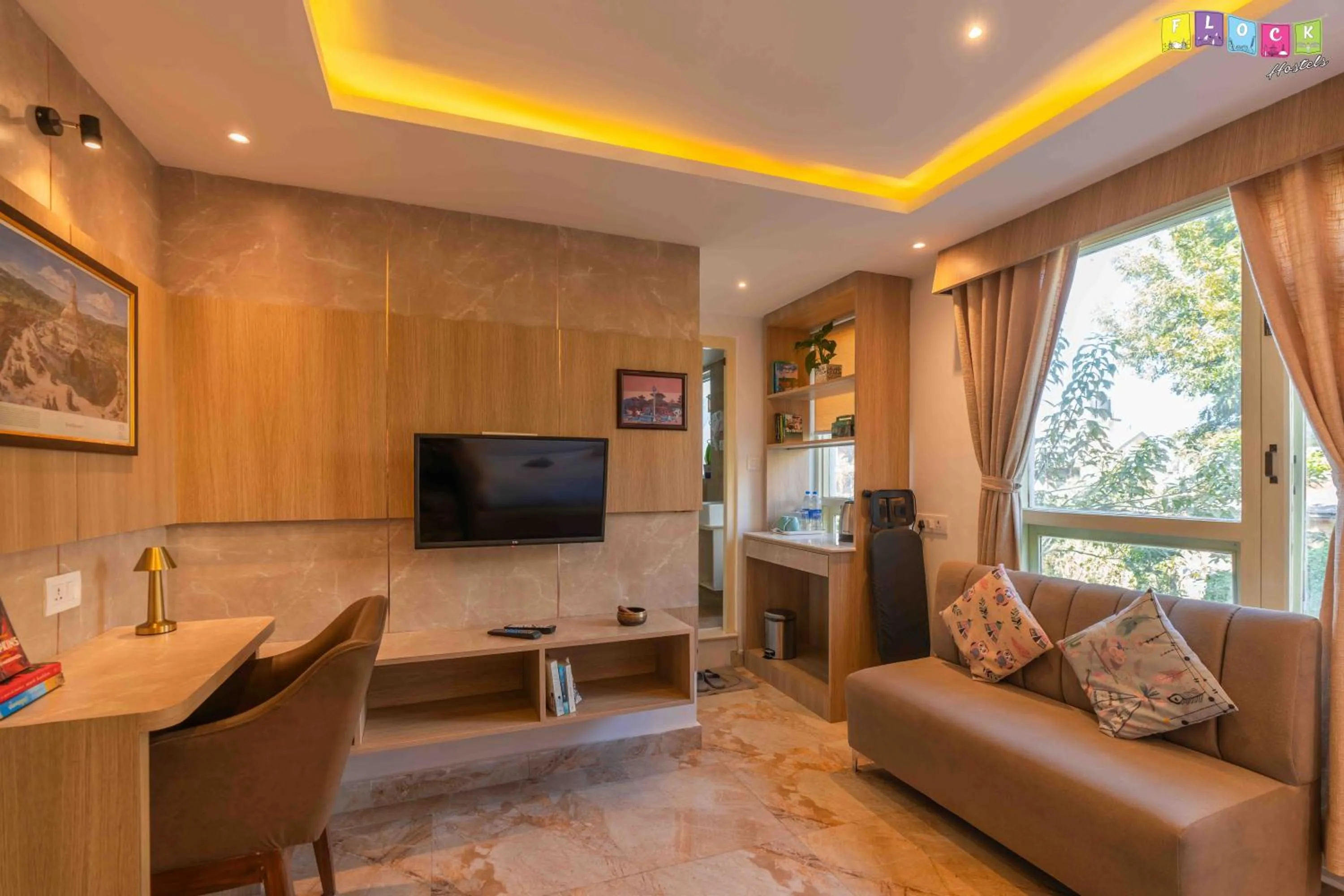 Bedroom in Flock Kathmandu