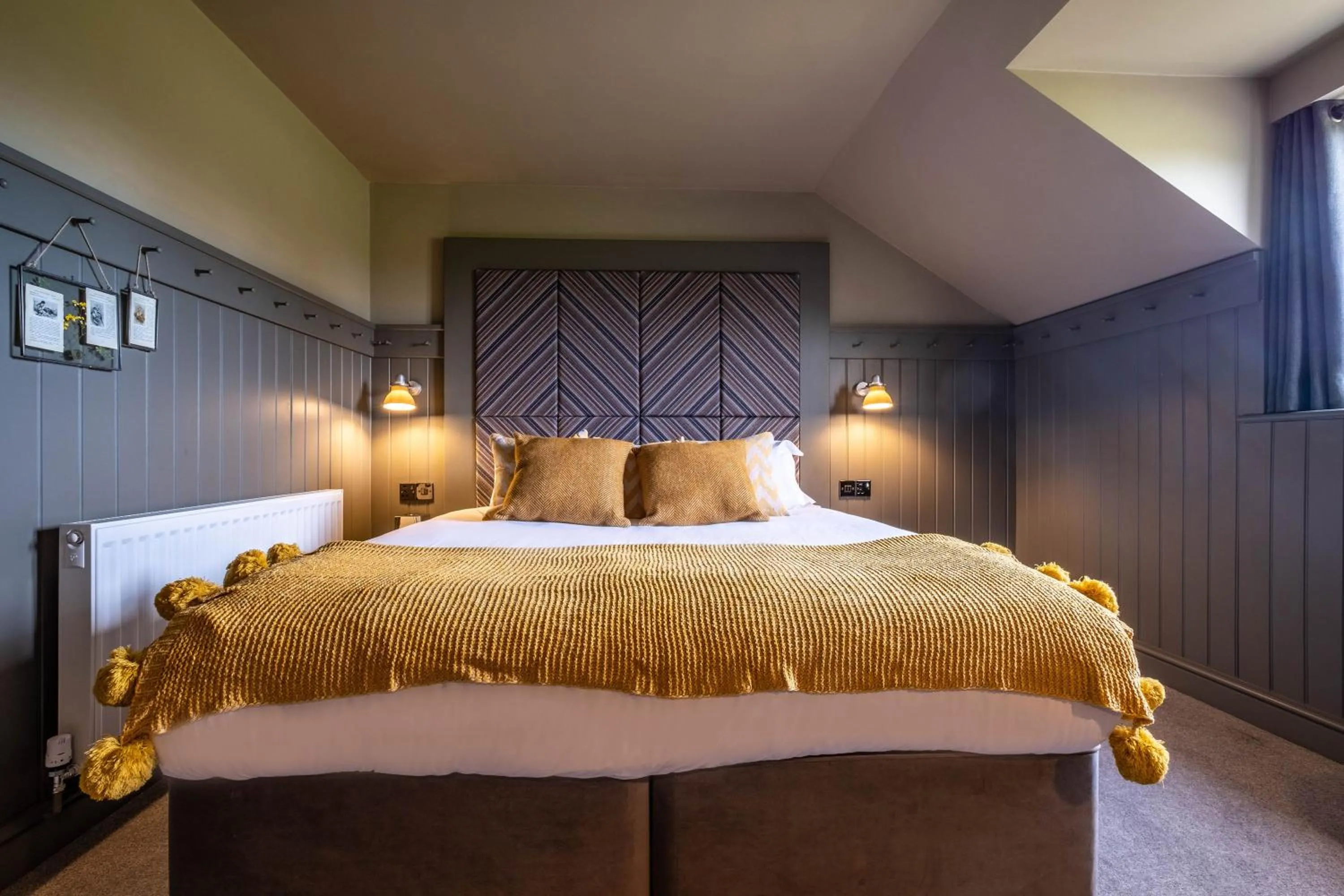 Bed in The Three Blackbirds