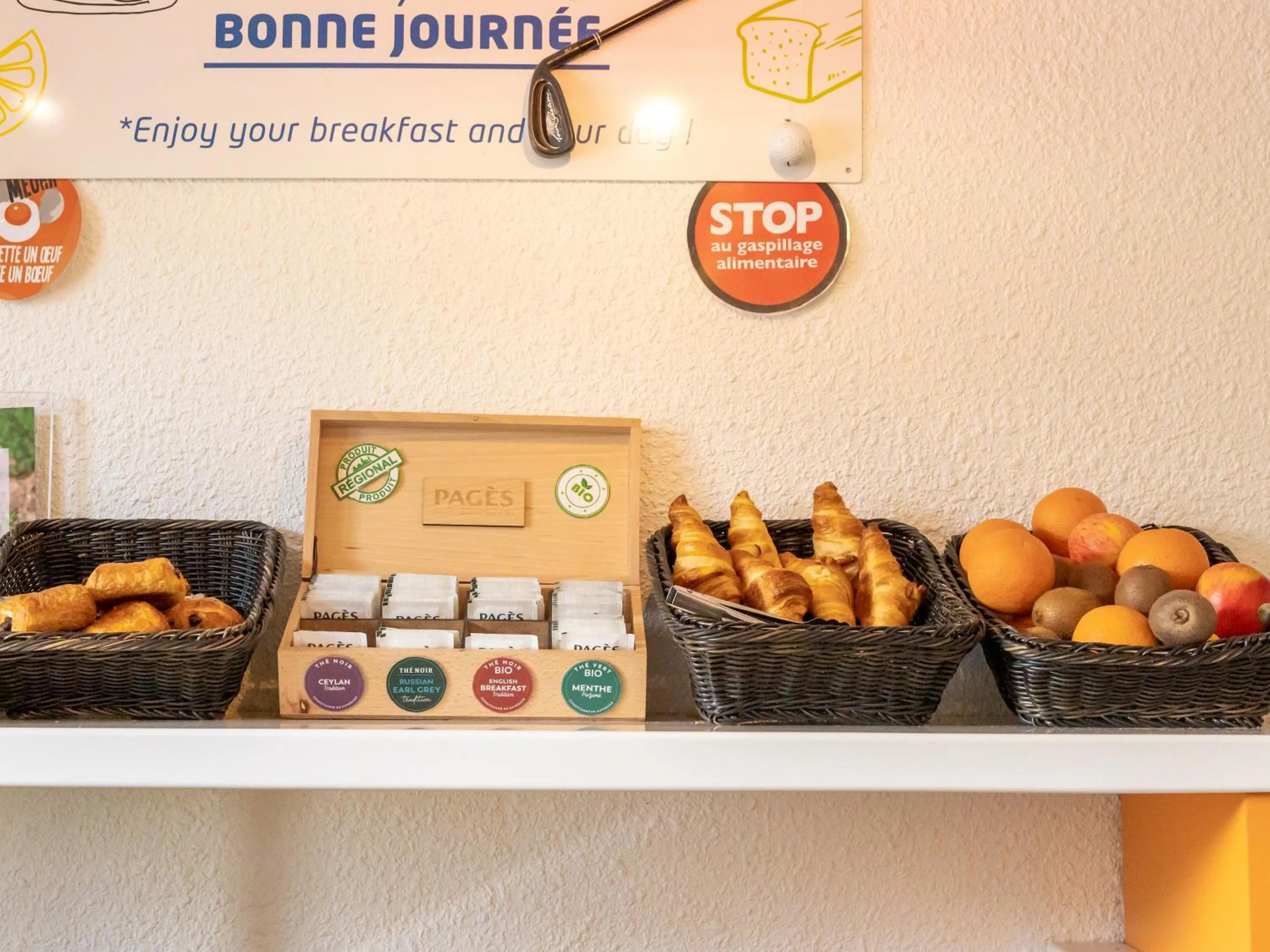 Buffet breakfast in ibis budget Le Puy En Velay