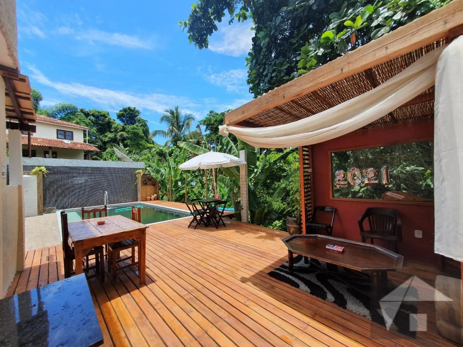 Patio in Villa Handam