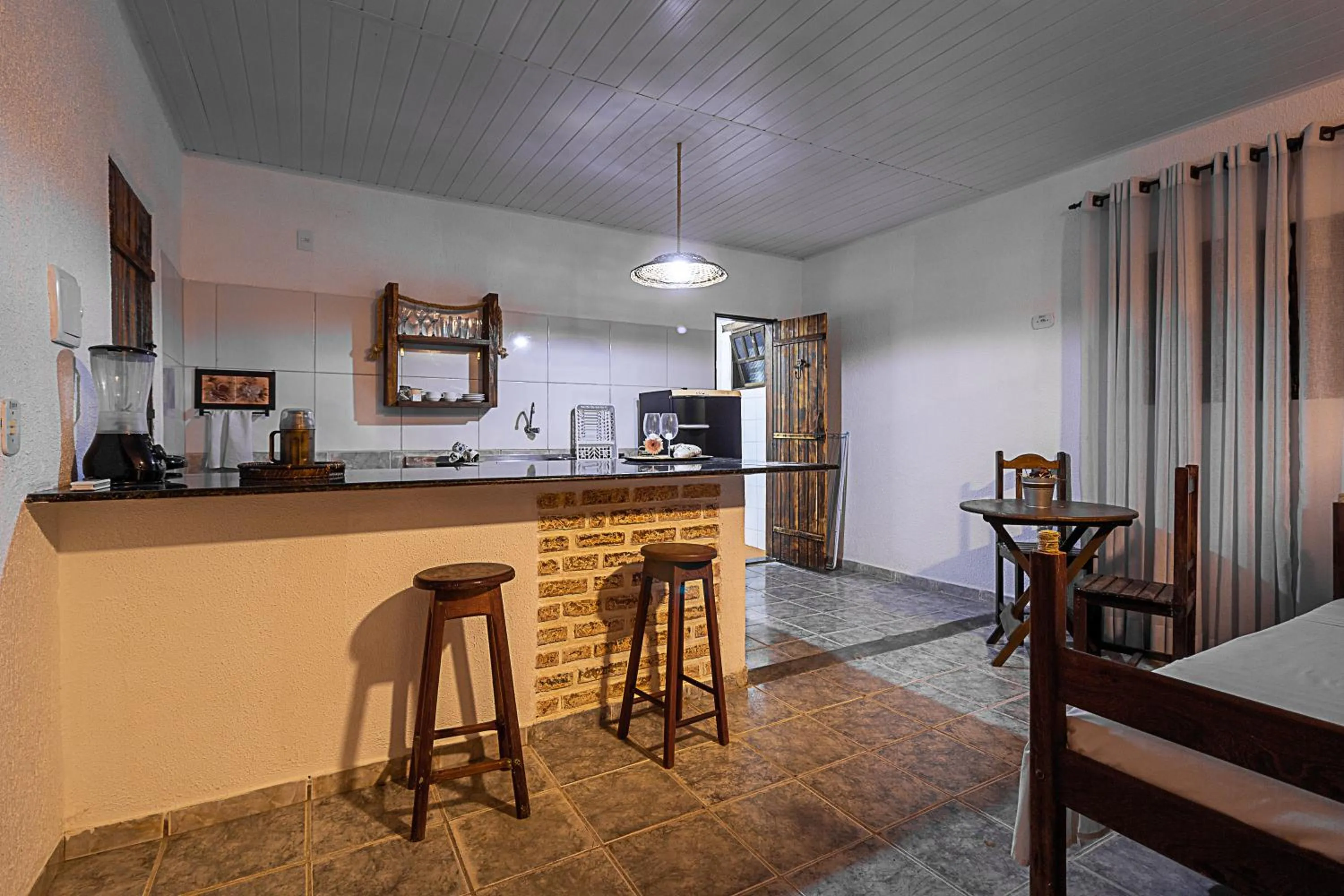 Kitchen or kitchenette in Villa Handam