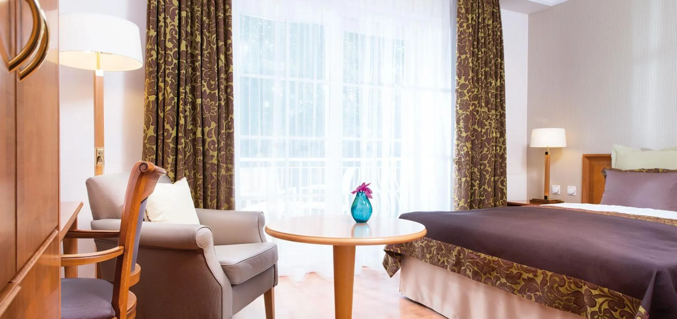 Seating area, Bed in A-ROSA Strandidyll Heringsdorf