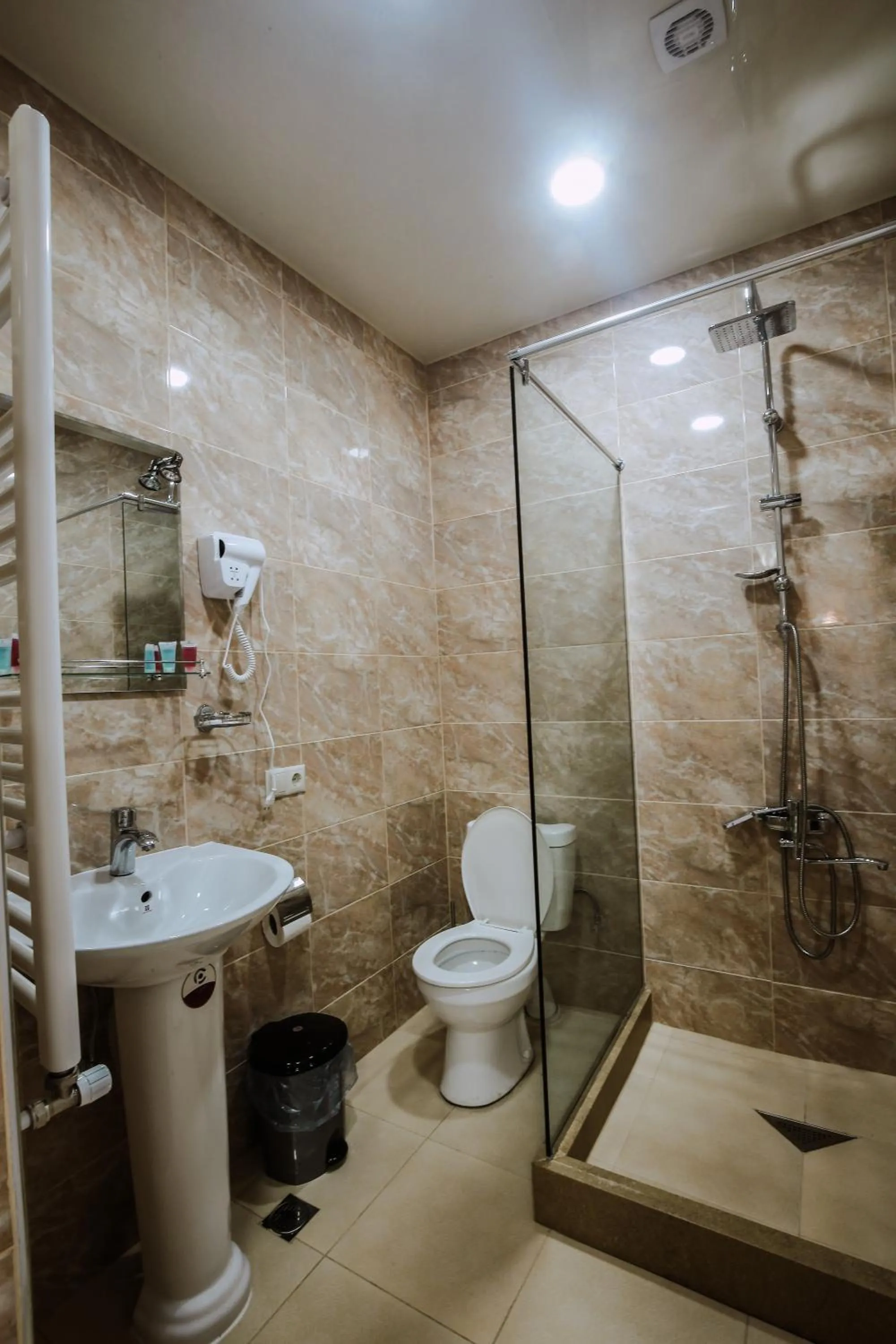 Shower in Tbilisi Sea Hotel