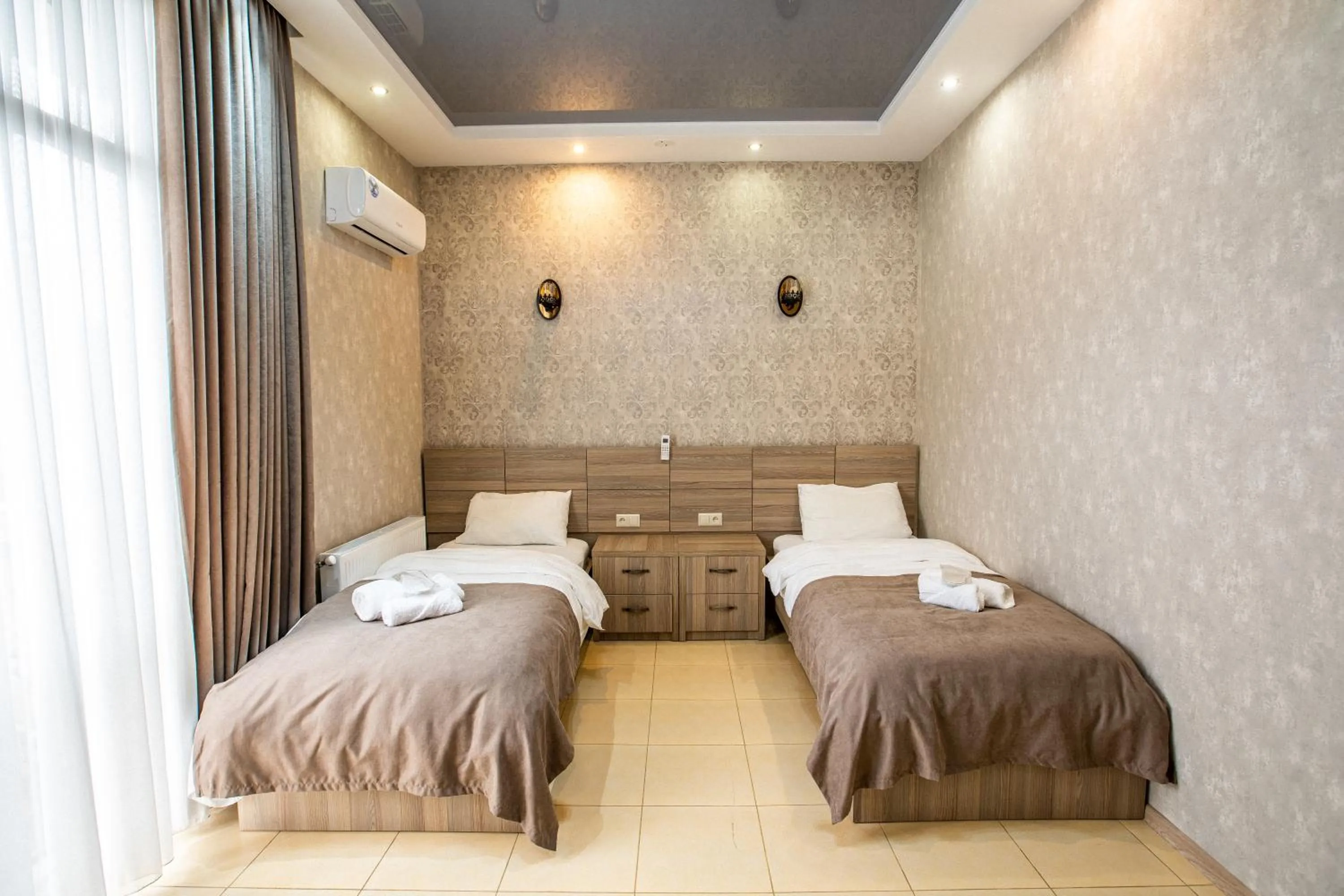 Bed in Tbilisi Sea Hotel