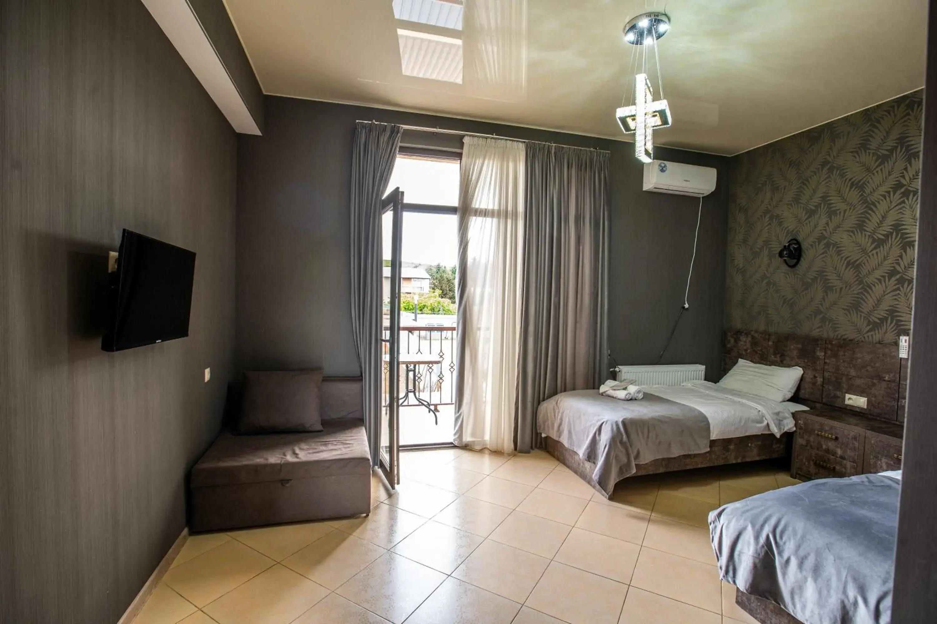 Twin Room with Balcony in Tbilisi Sea Hotel Twin Room with Balcony in Tbilisi Sea Hotel