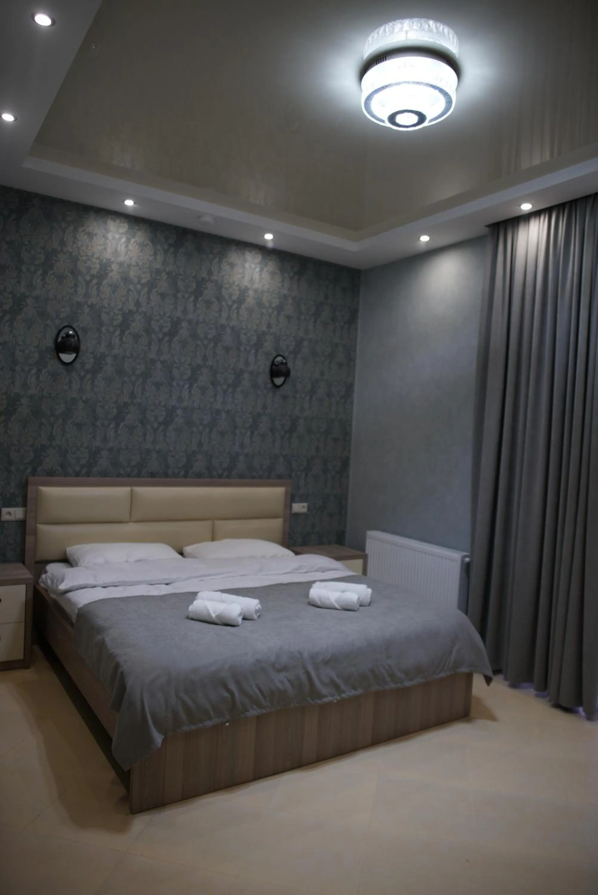 Bed in Tbilisi Sea Hotel