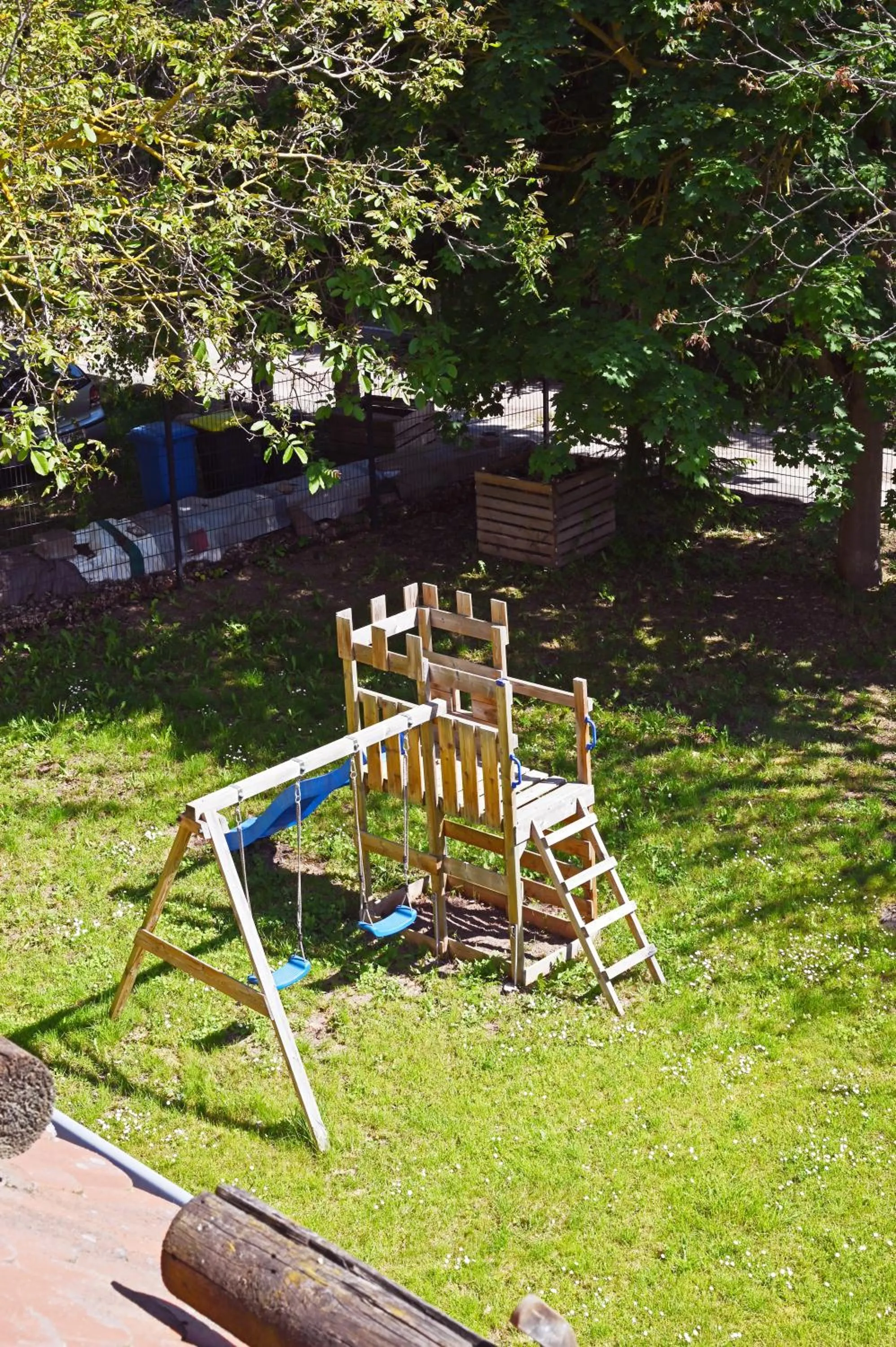 Children play ground in Motel an der B180