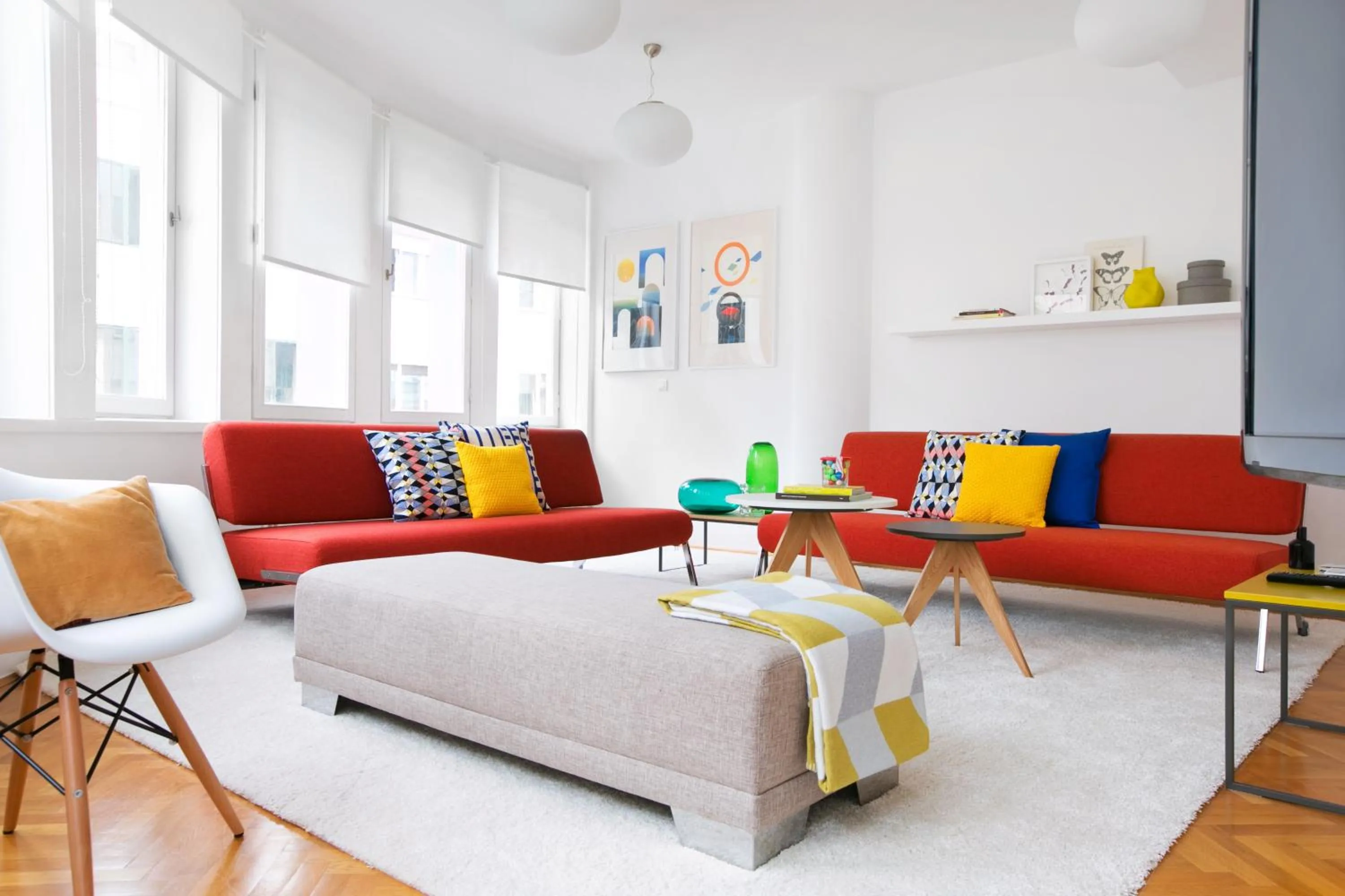 Living room in Angel Main Square Center Zagreb