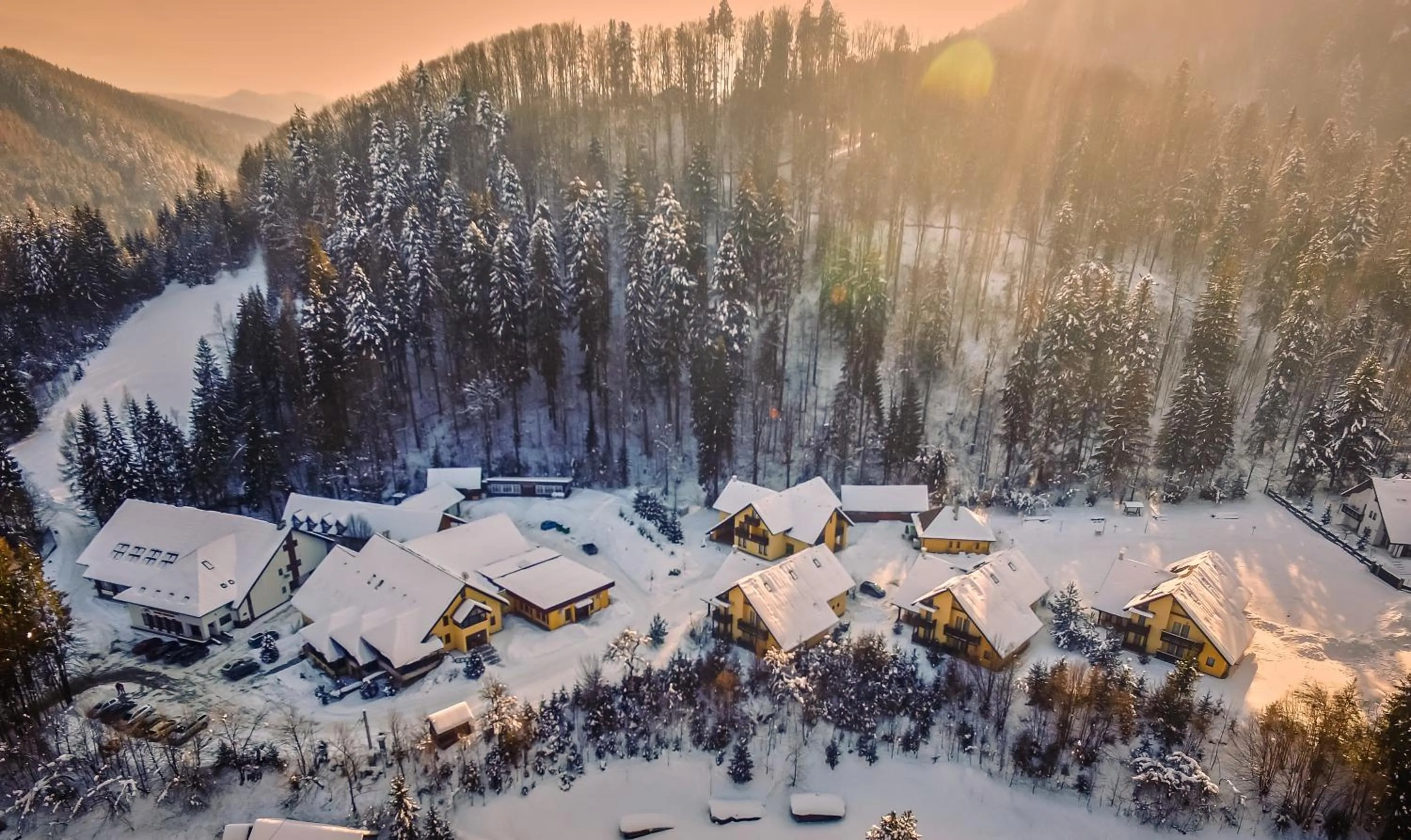 Day in Complex Turistic Bucovina