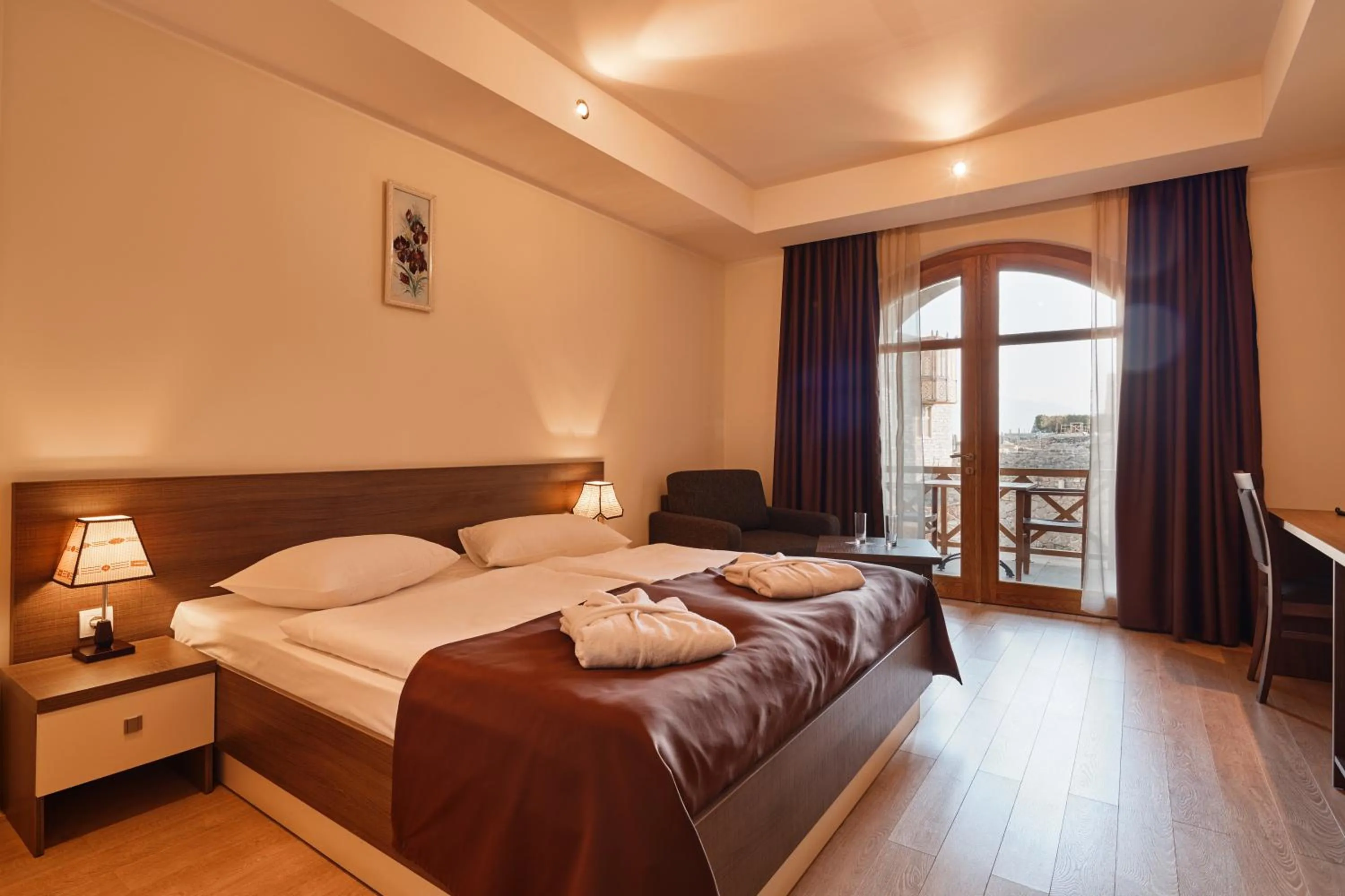 Bedroom, Bed in Hotel Gino Wellness Rabath