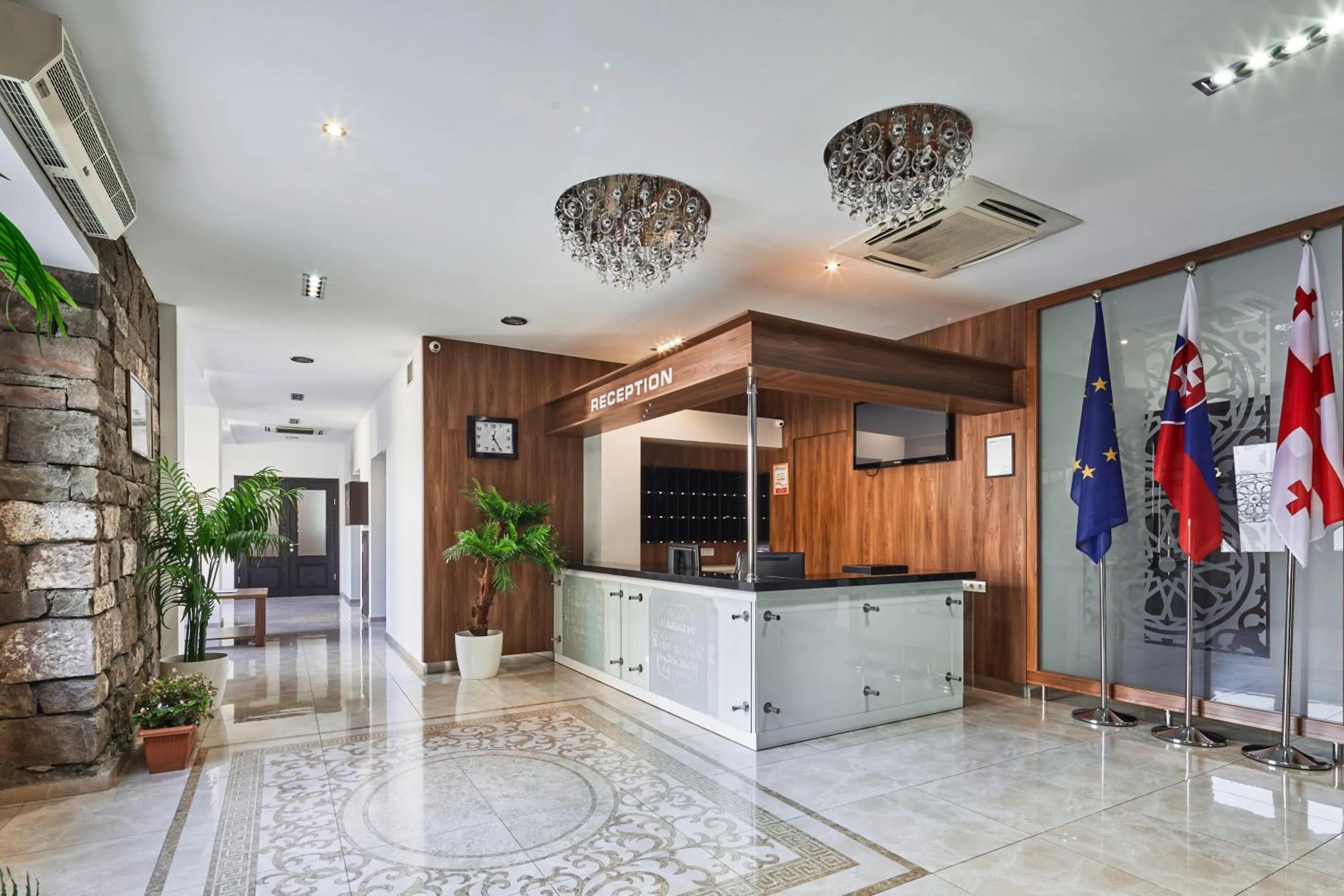 Lobby or reception in Hotel Gino Wellness Rabath