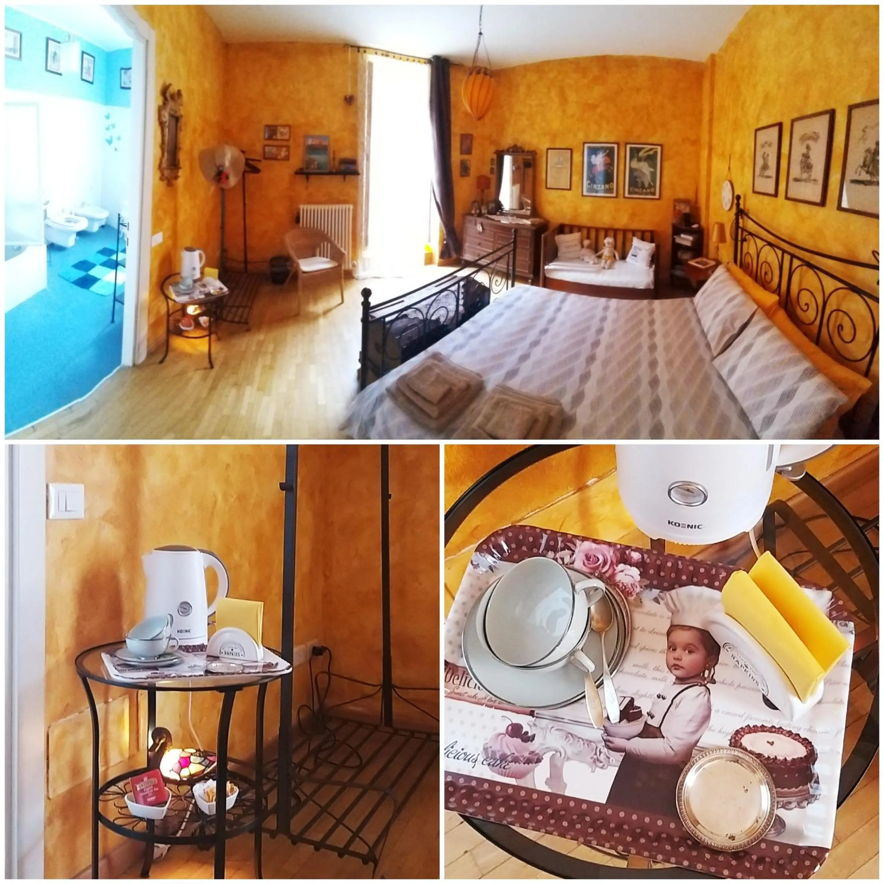 Bedroom, Bed in B&B Le Fate Del Lago