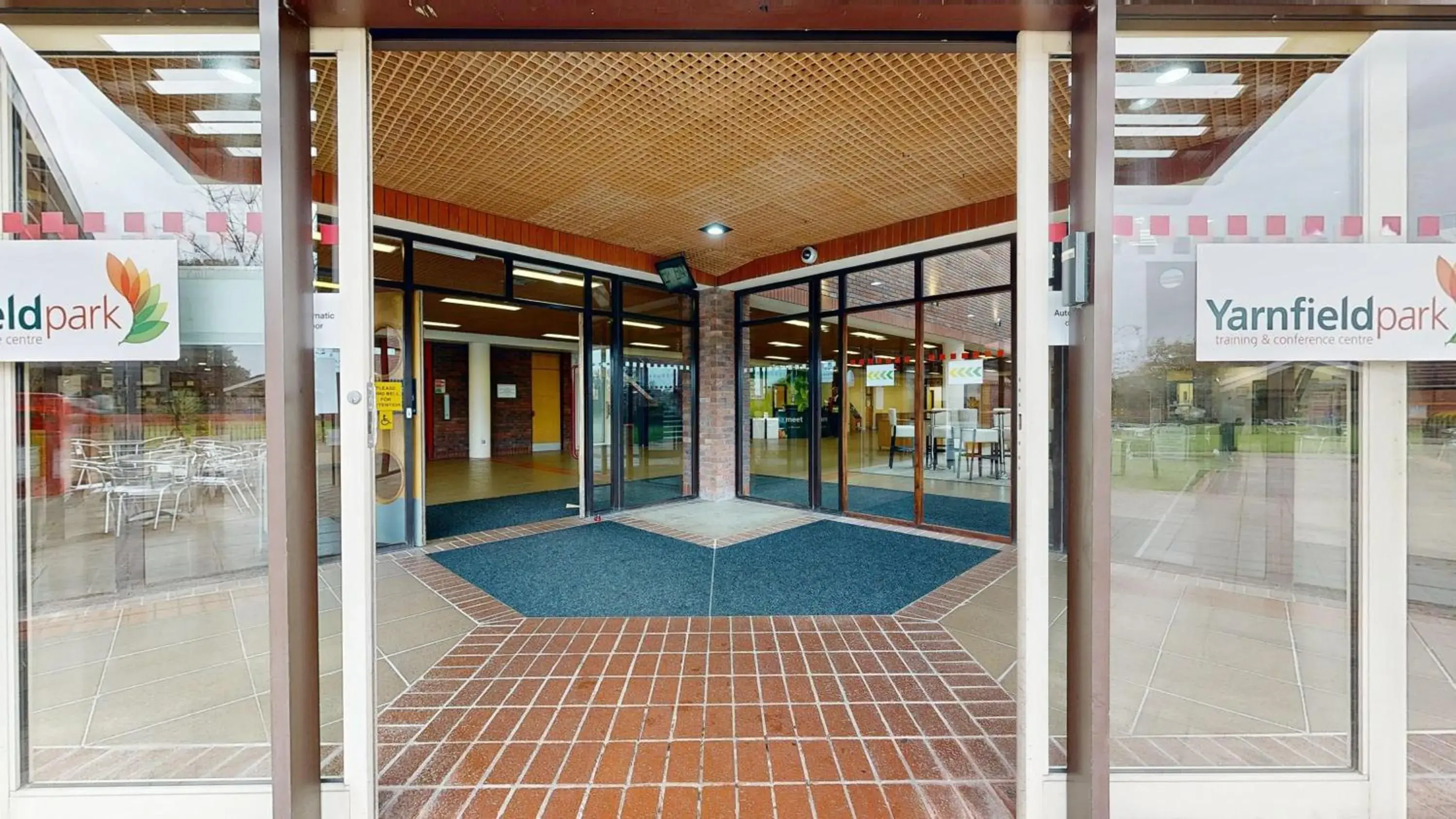 Facade/entrance in Yarnfield Park Training And Conference Centre Facade/entrance in Yarnfield Park Training And Conference Centre