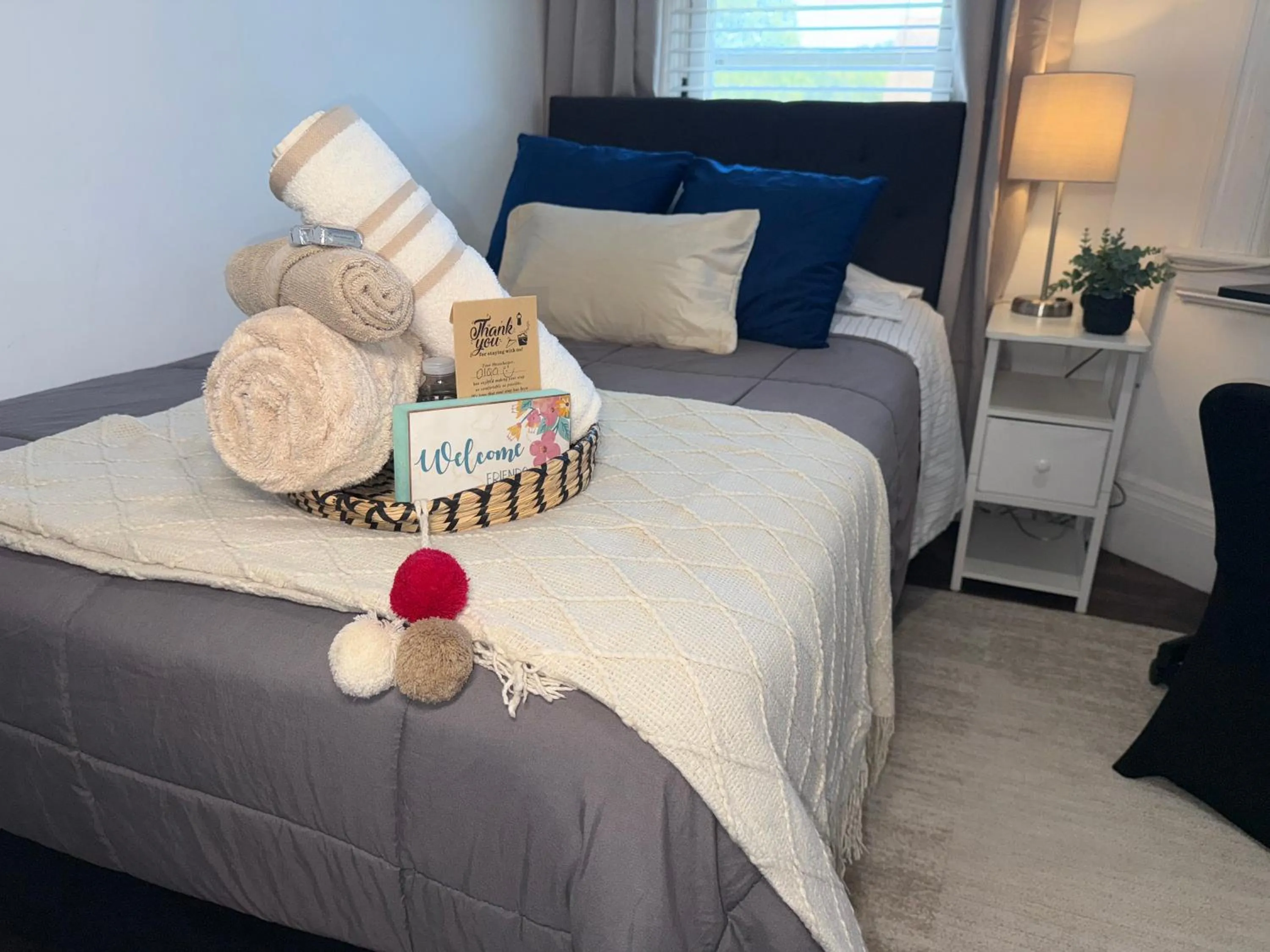 Bed in Cozy Private bedrooms Kitchen Wifi