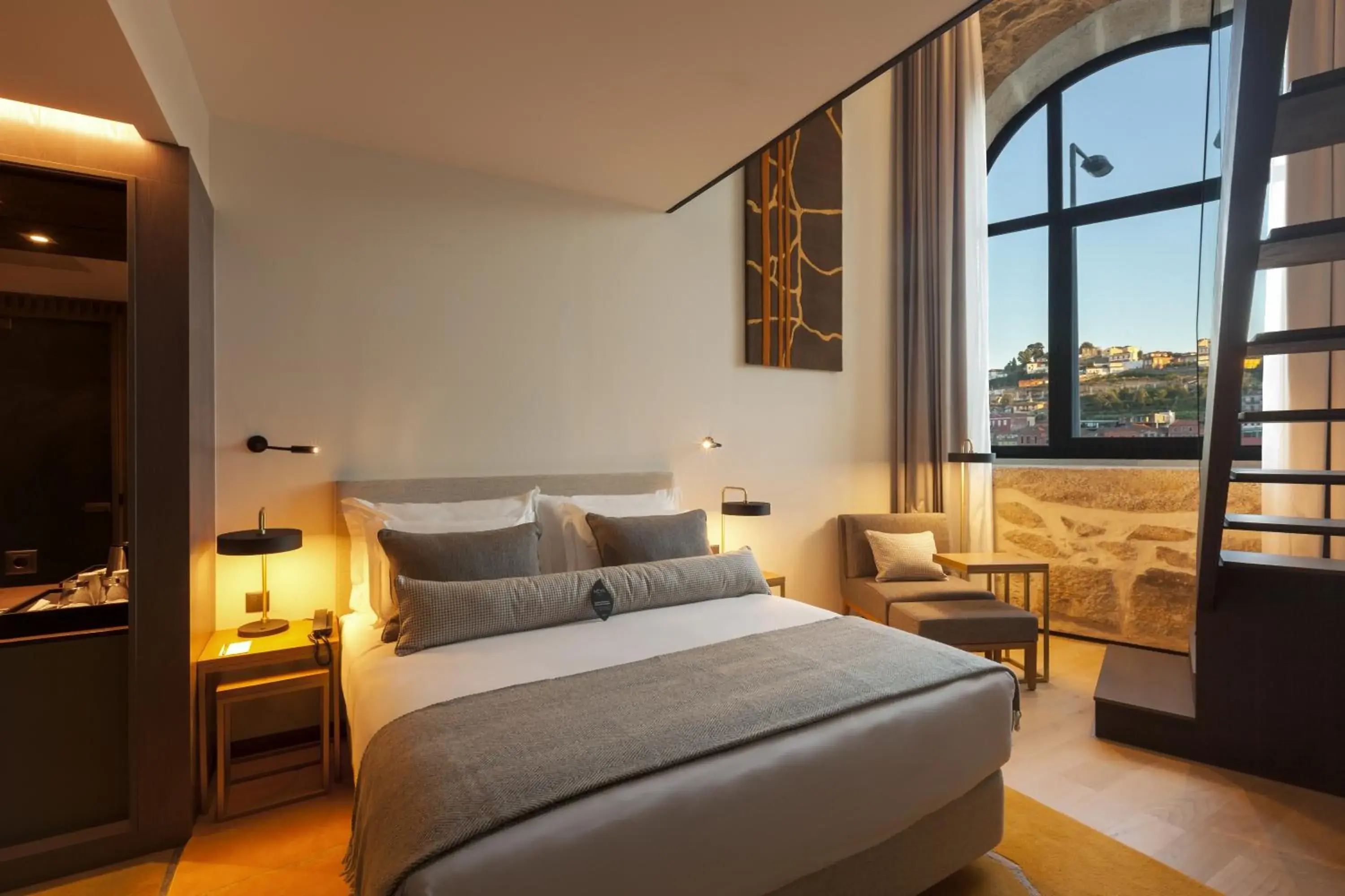 Bed in NEYA Porto Hotel Bed in NEYA Porto Hotel