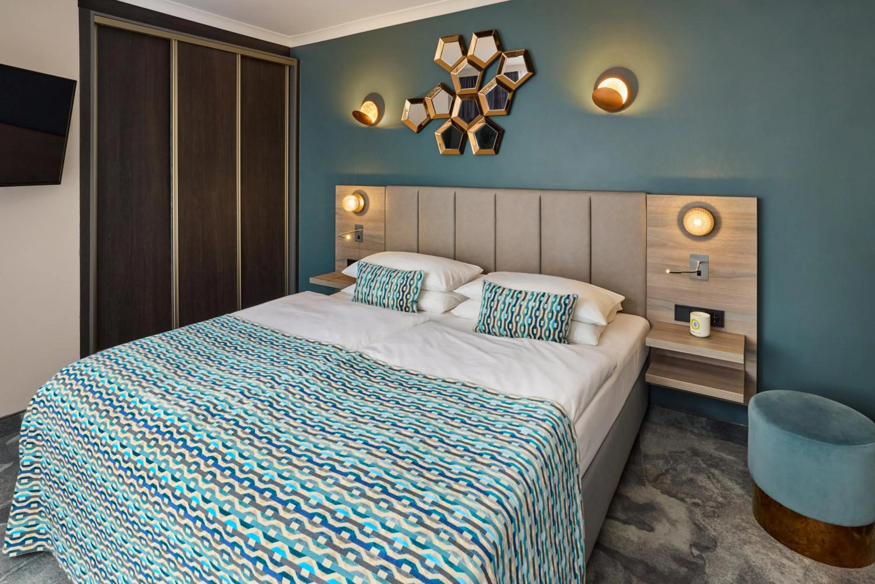 Bedroom, Bed in Hotel du Nord Alster - auf der Uhlenhorst - SELF CHECK-IN