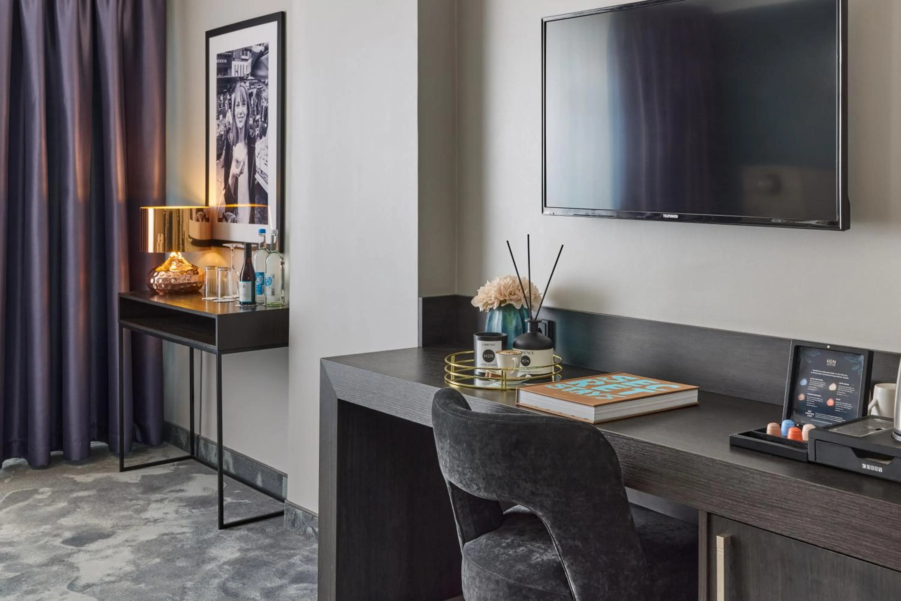 Seating area in Hotel du Nord Alster - auf der Uhlenhorst - SELF CHECK-IN