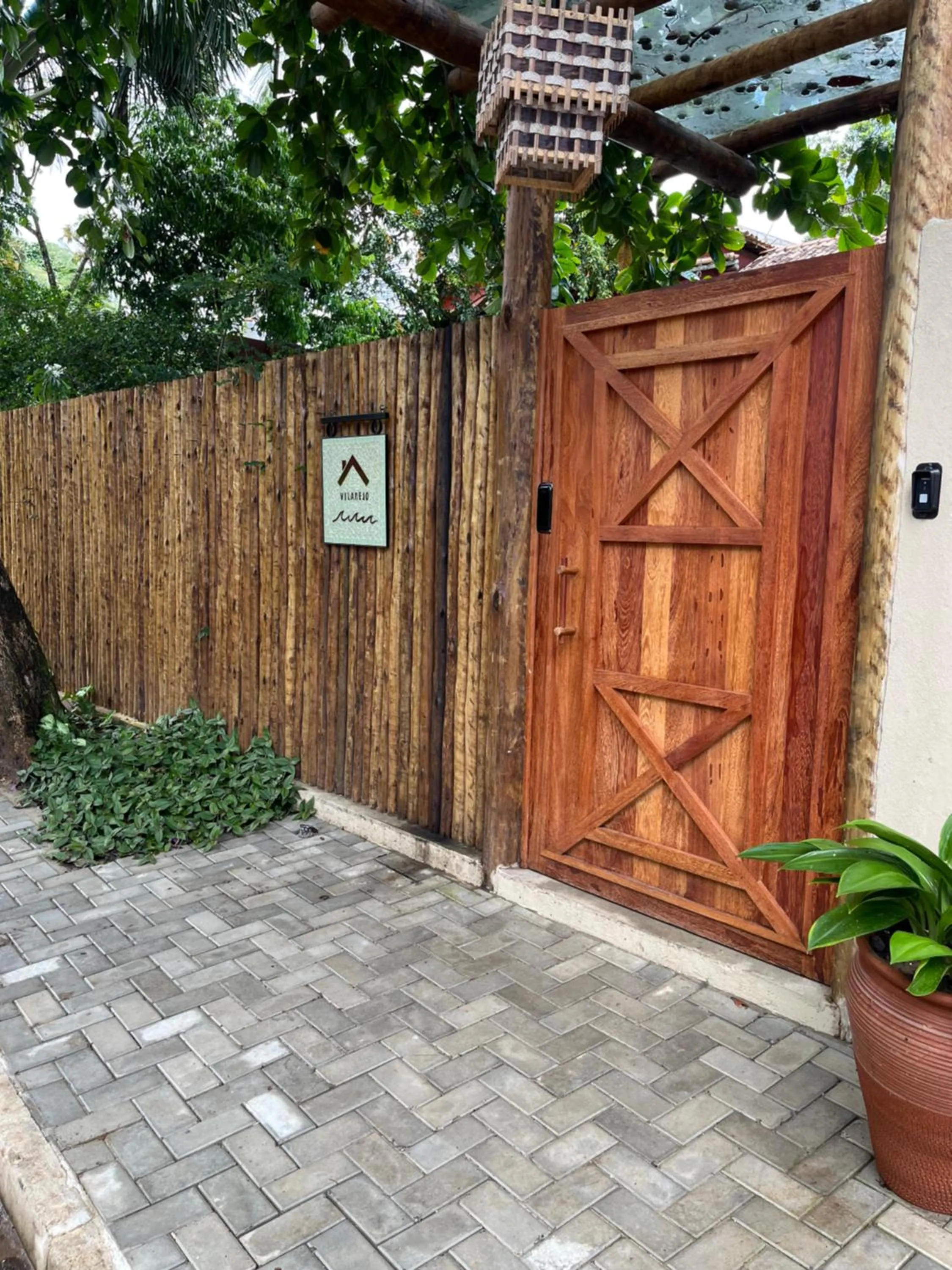 Facade/entrance in Pousada Vilarejo