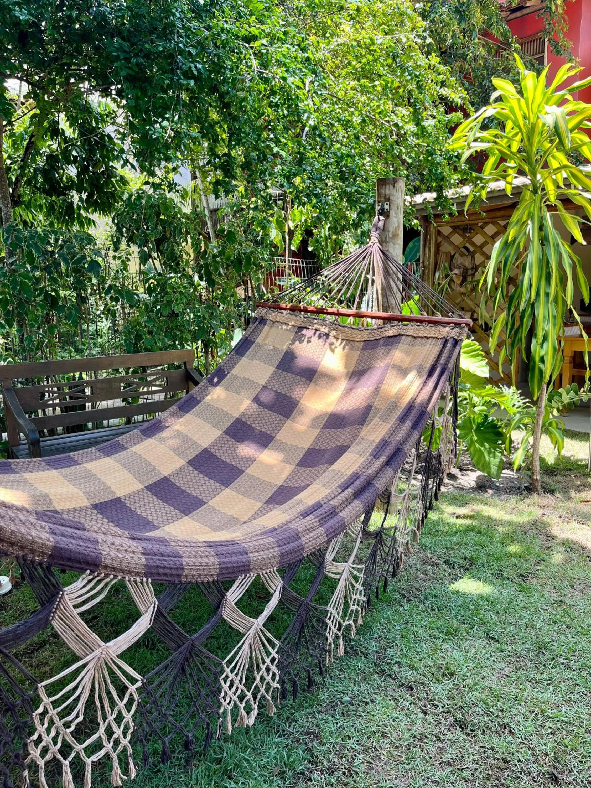 Garden view in Pousada Vilarejo