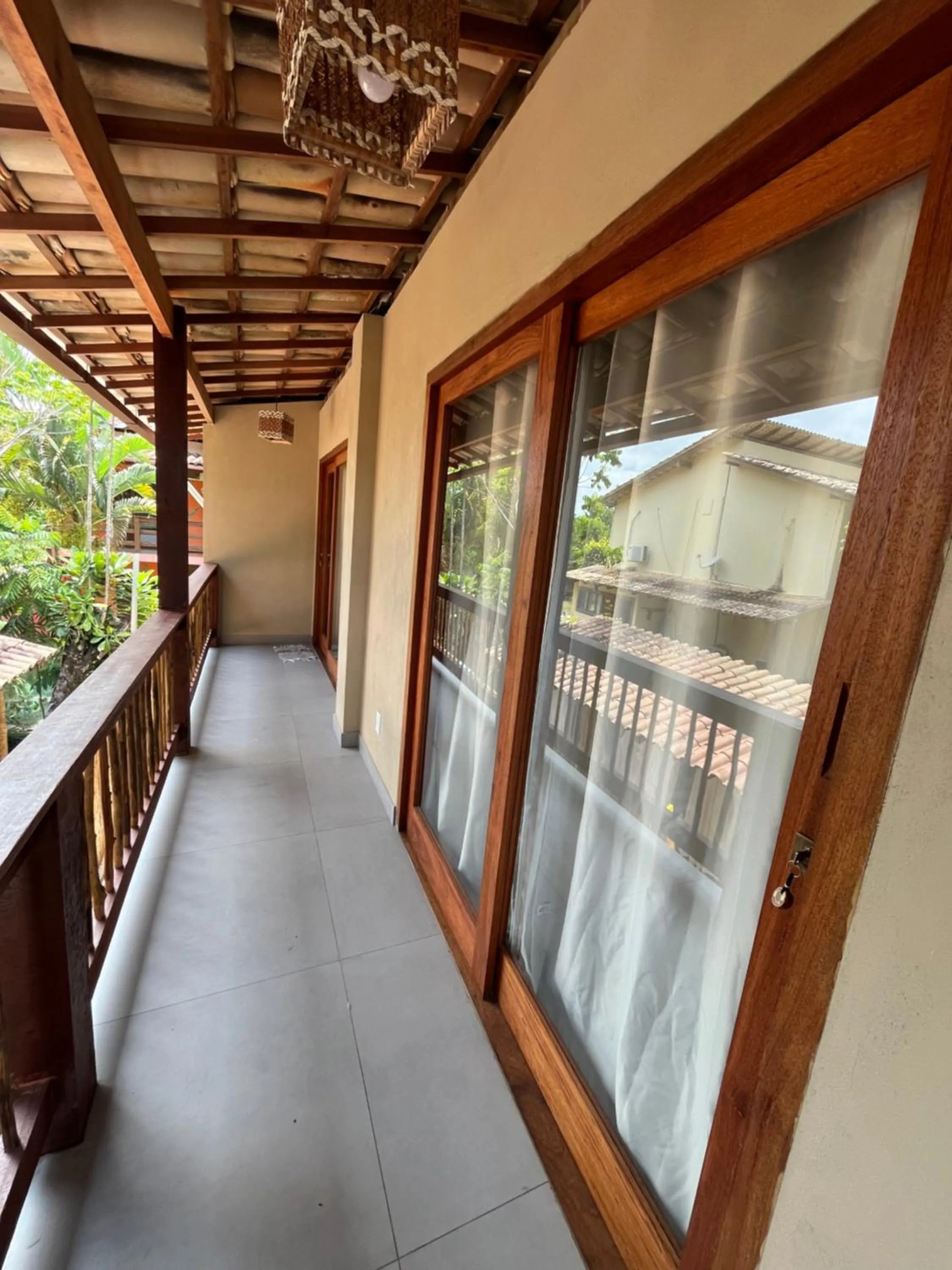 Balcony/Terrace in Pousada Vilarejo