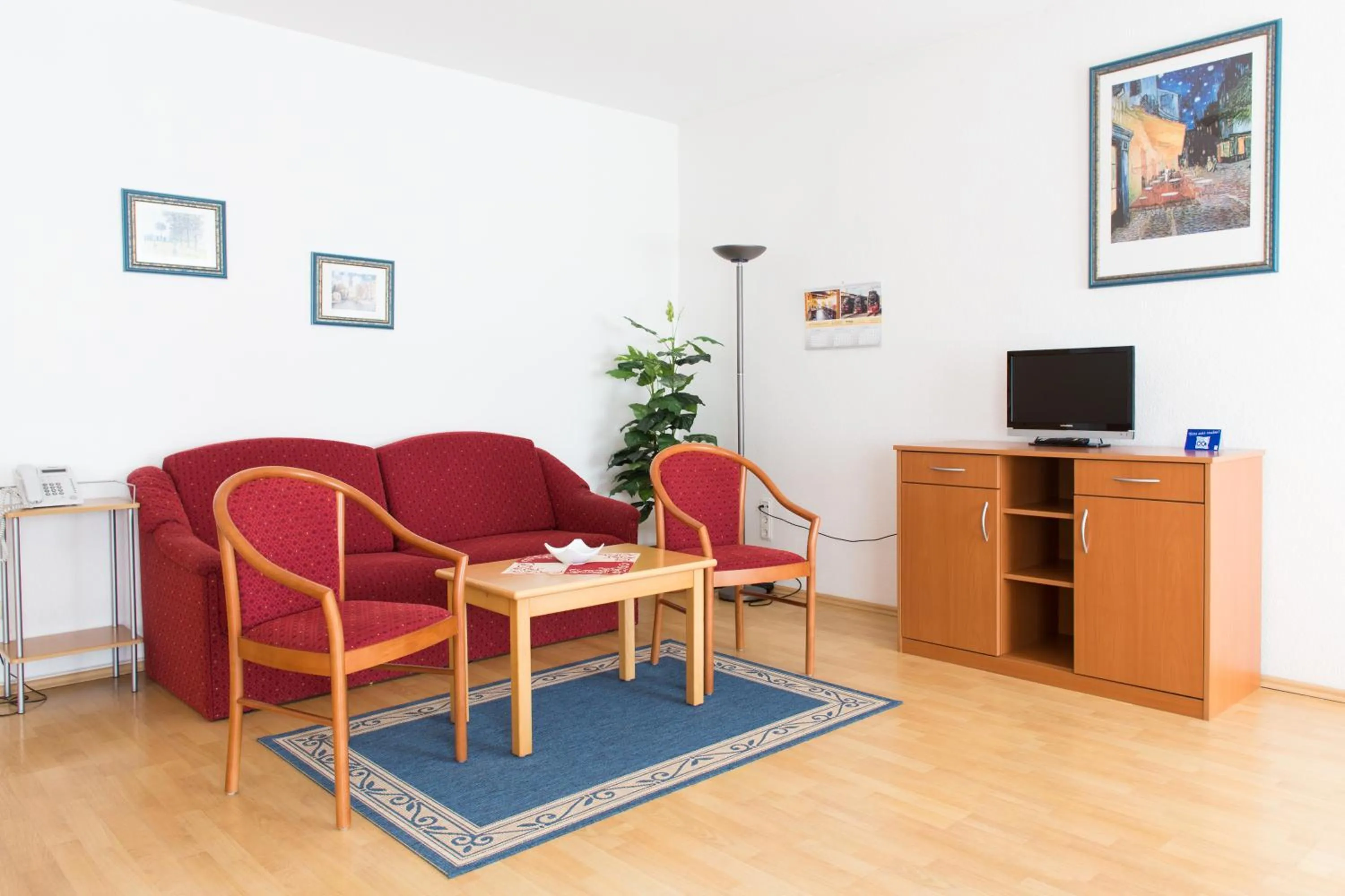 Living room in Altwernigeröder Apparthotel