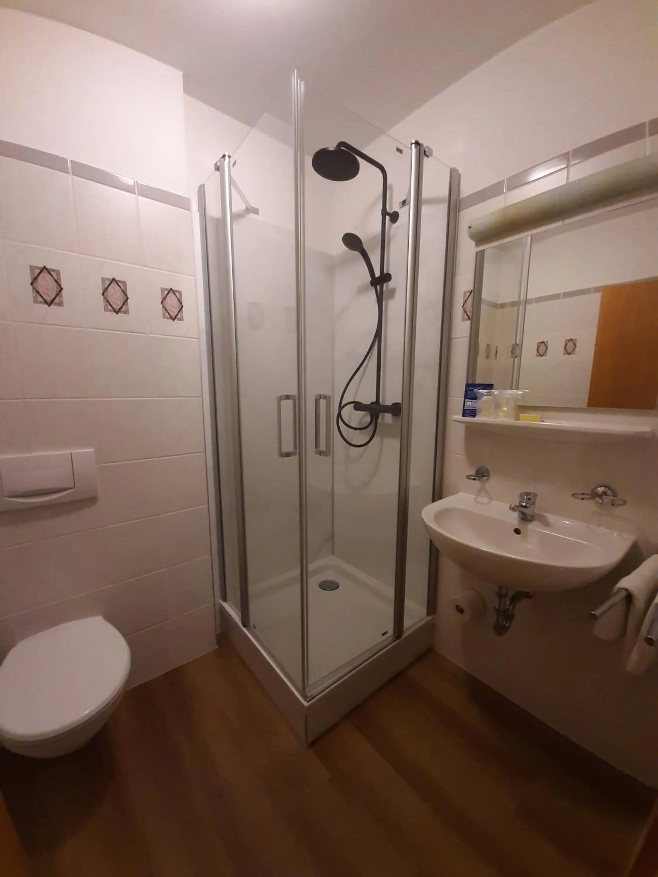 Shower in Altwernigeröder Apparthotel