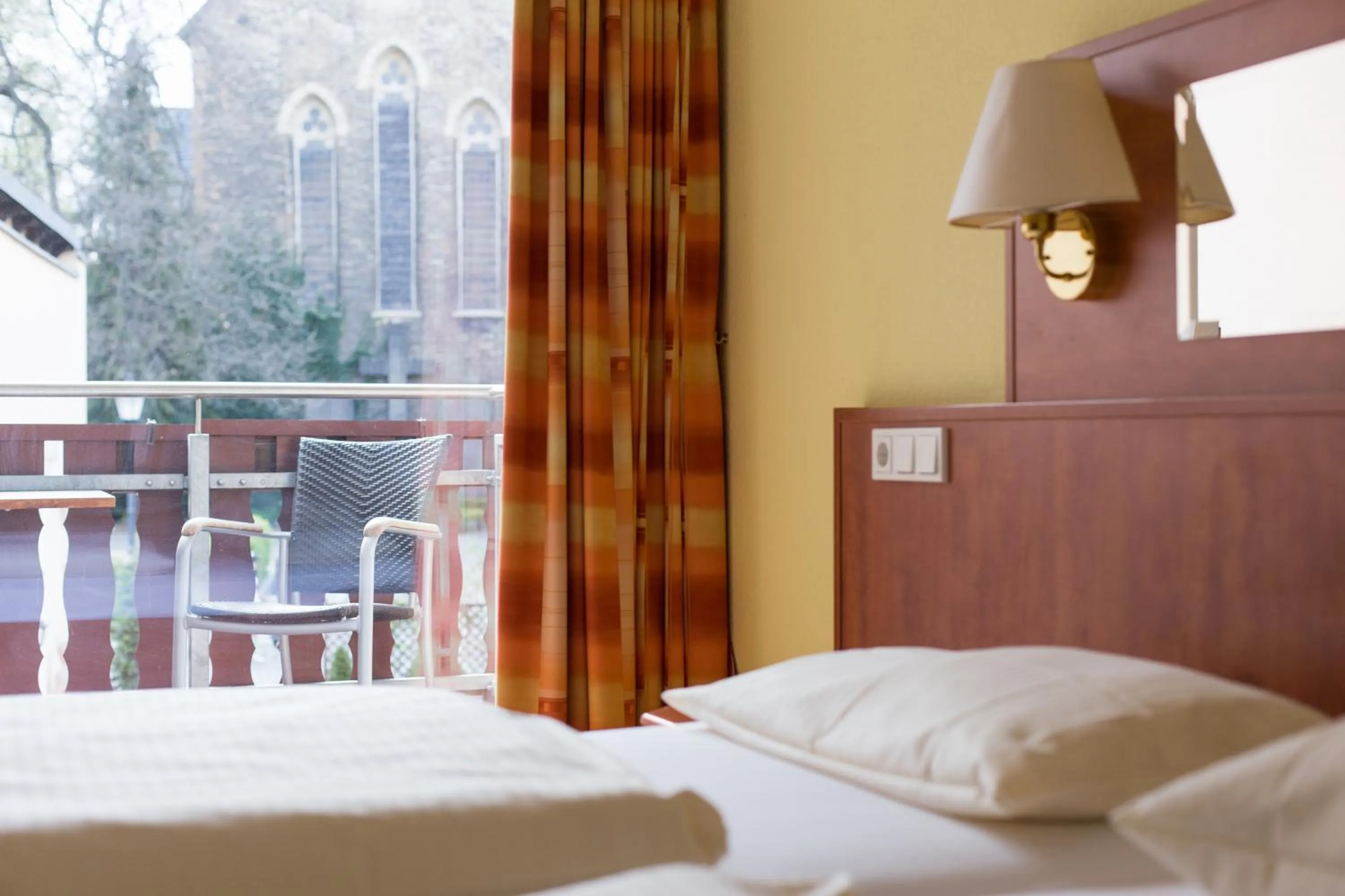 Decorative detail, Bed in Altwernigeröder Apparthotel