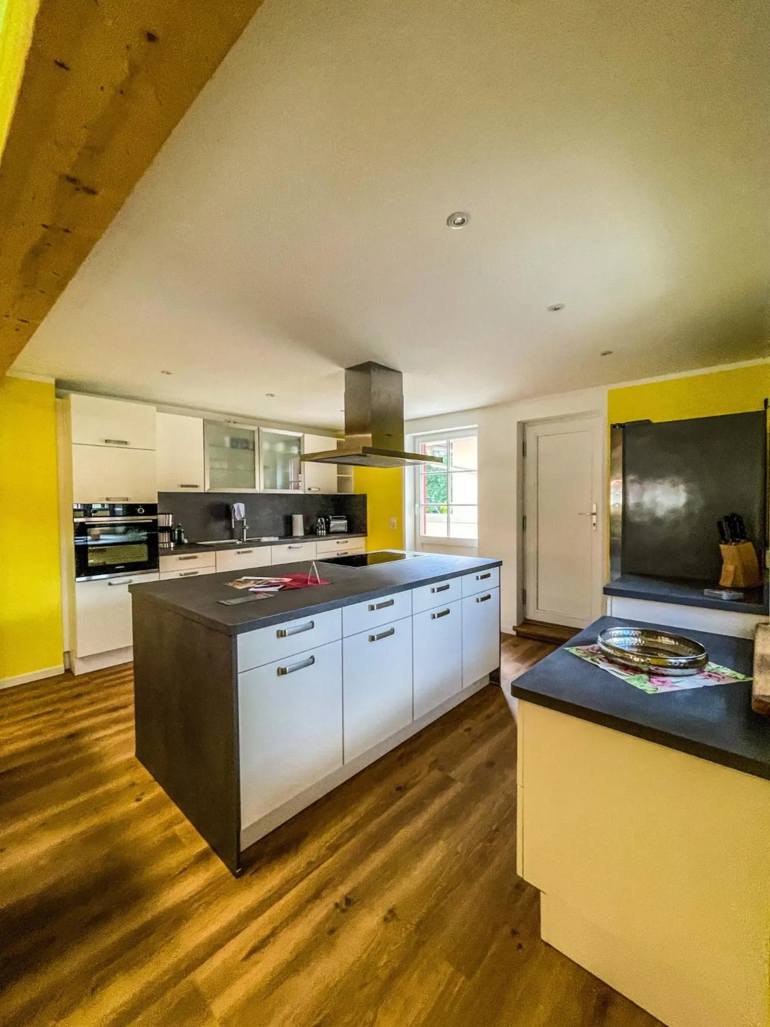 Kitchen or kitchenette in Altwernigeröder Apparthotel