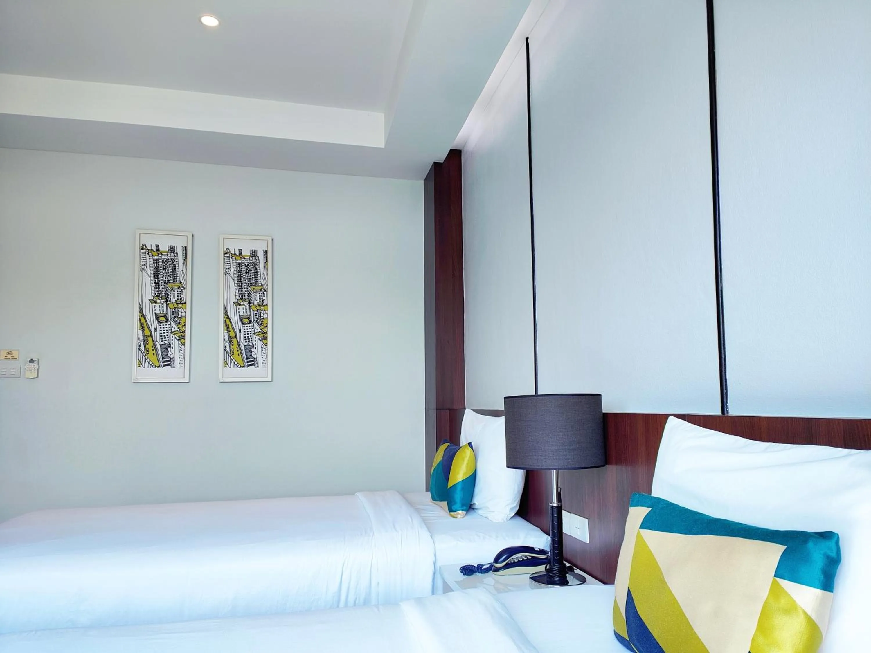 Bed in โคโค่ โฮเทล KOCO Hotel