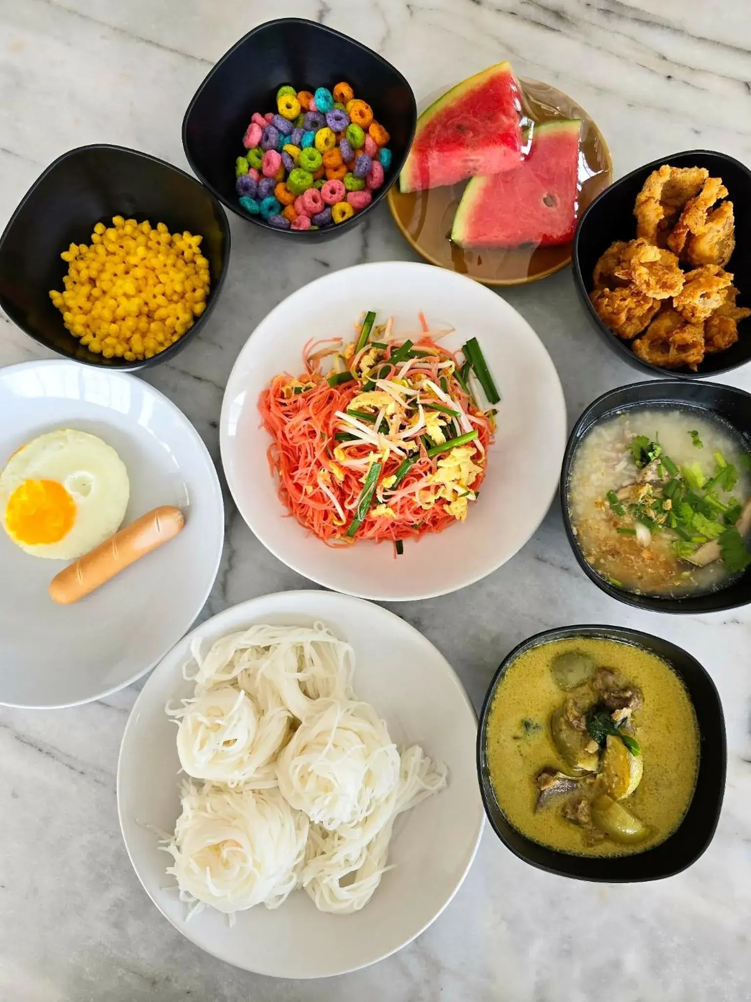 Buffet breakfast in โคโค่ โฮเทล KOCO Hotel Buffet breakfast in โคโค่ โฮเทล KOCO Hotel