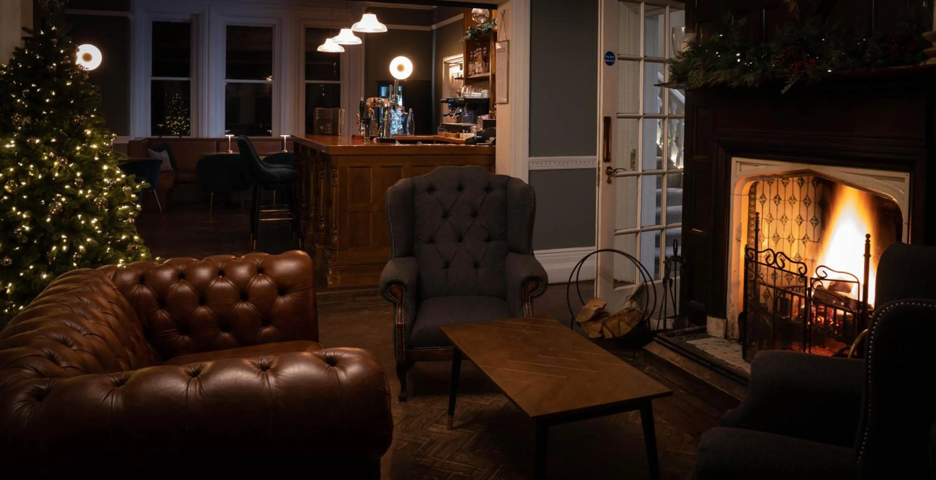 Lounge or bar in The Dower House Hotel