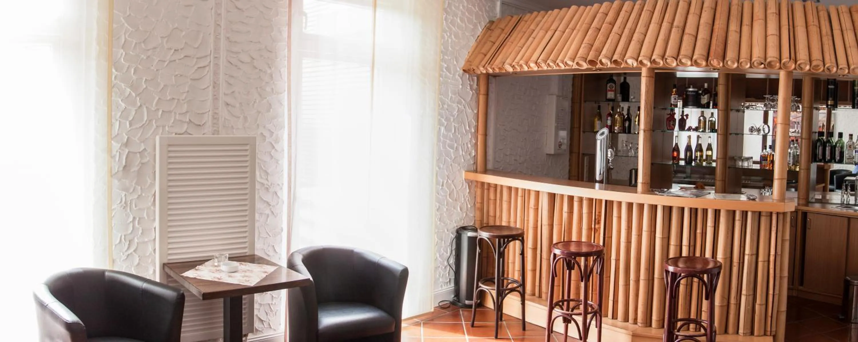 Lounge or bar in Parkhotel Neubrandenburg