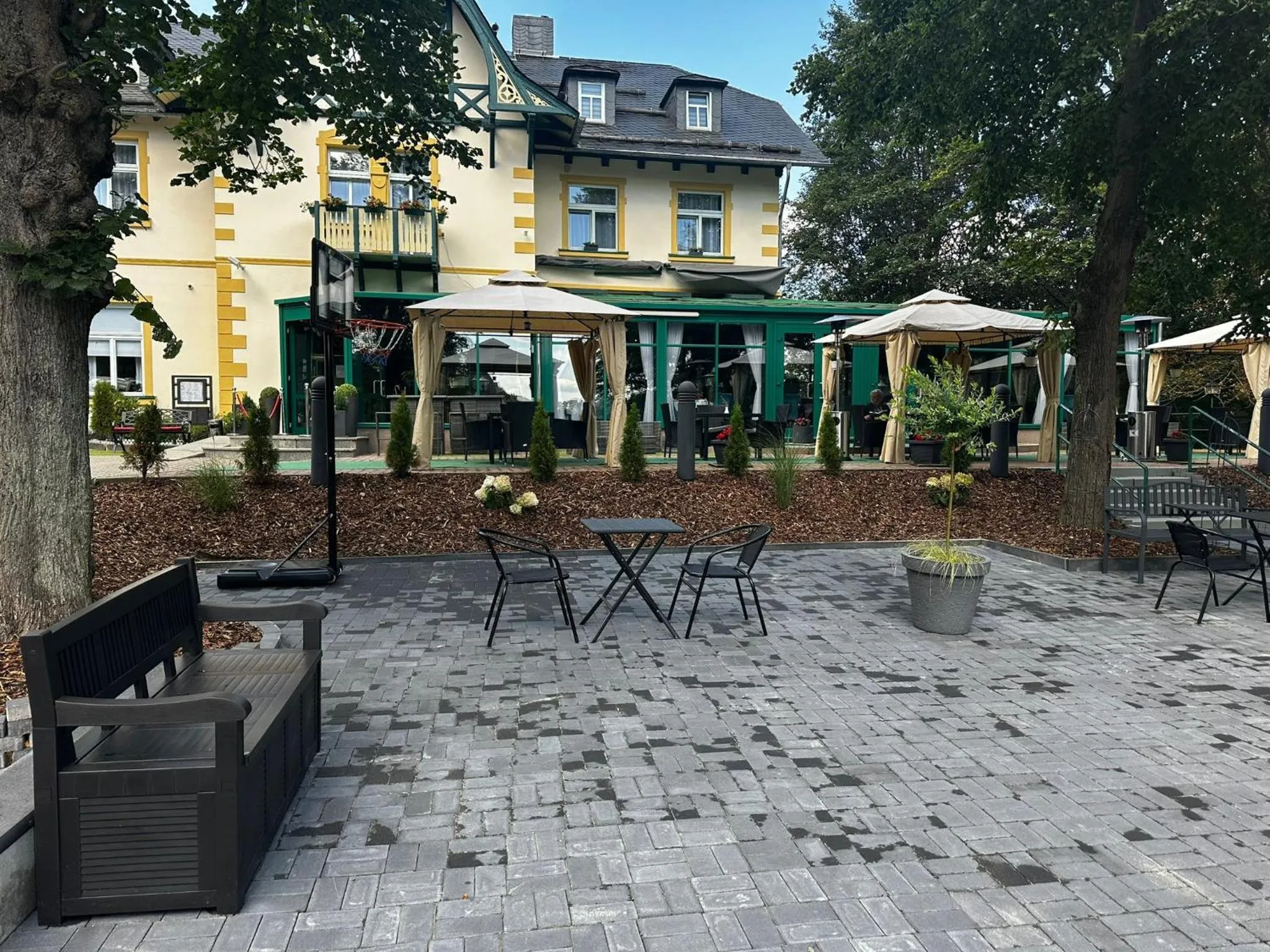 Balcony/Terrace in Parkhotel Waldschlösschen