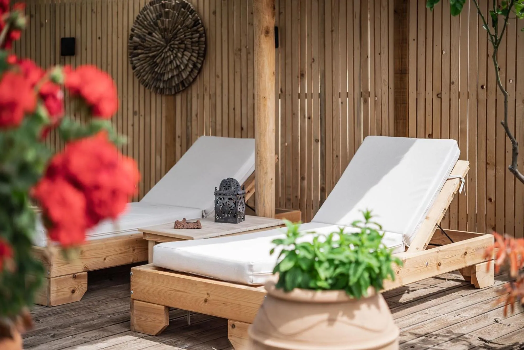 sunbed in Fasolaki Skopelos - Eco Residences