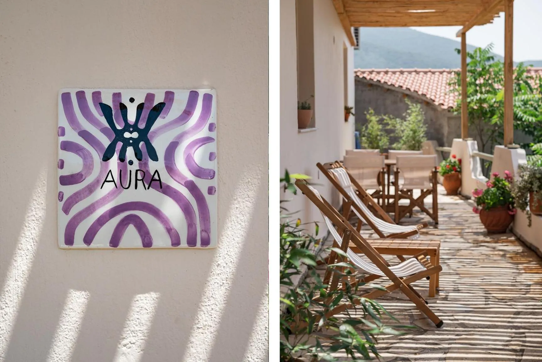Patio in Fasolaki Skopelos - Eco Residences