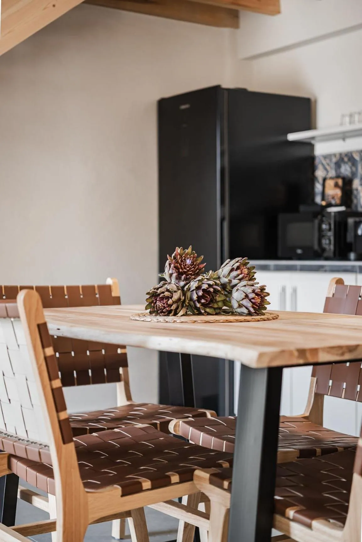 Kitchen or kitchenette in Fasolaki Skopelos - Eco Residences