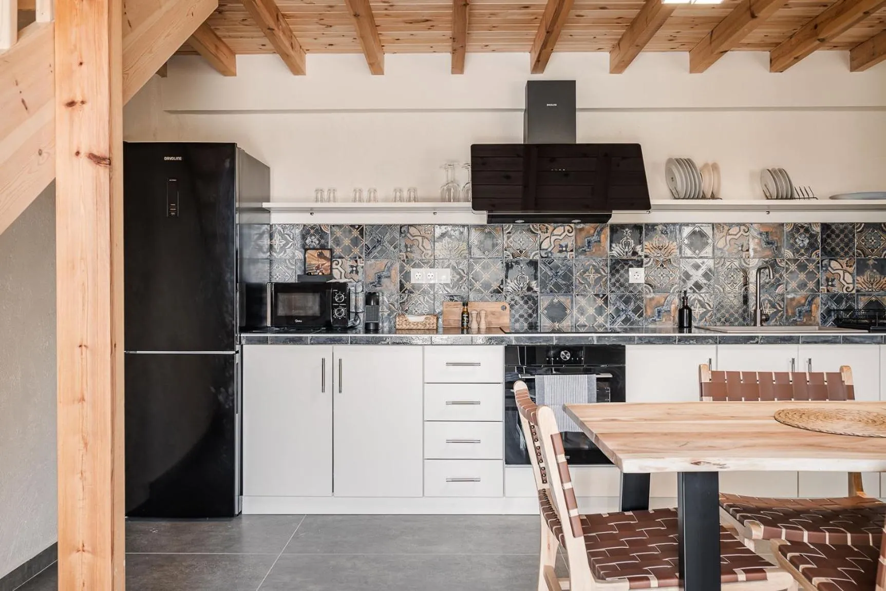 Kitchen or kitchenette in Fasolaki Skopelos - Eco Residences