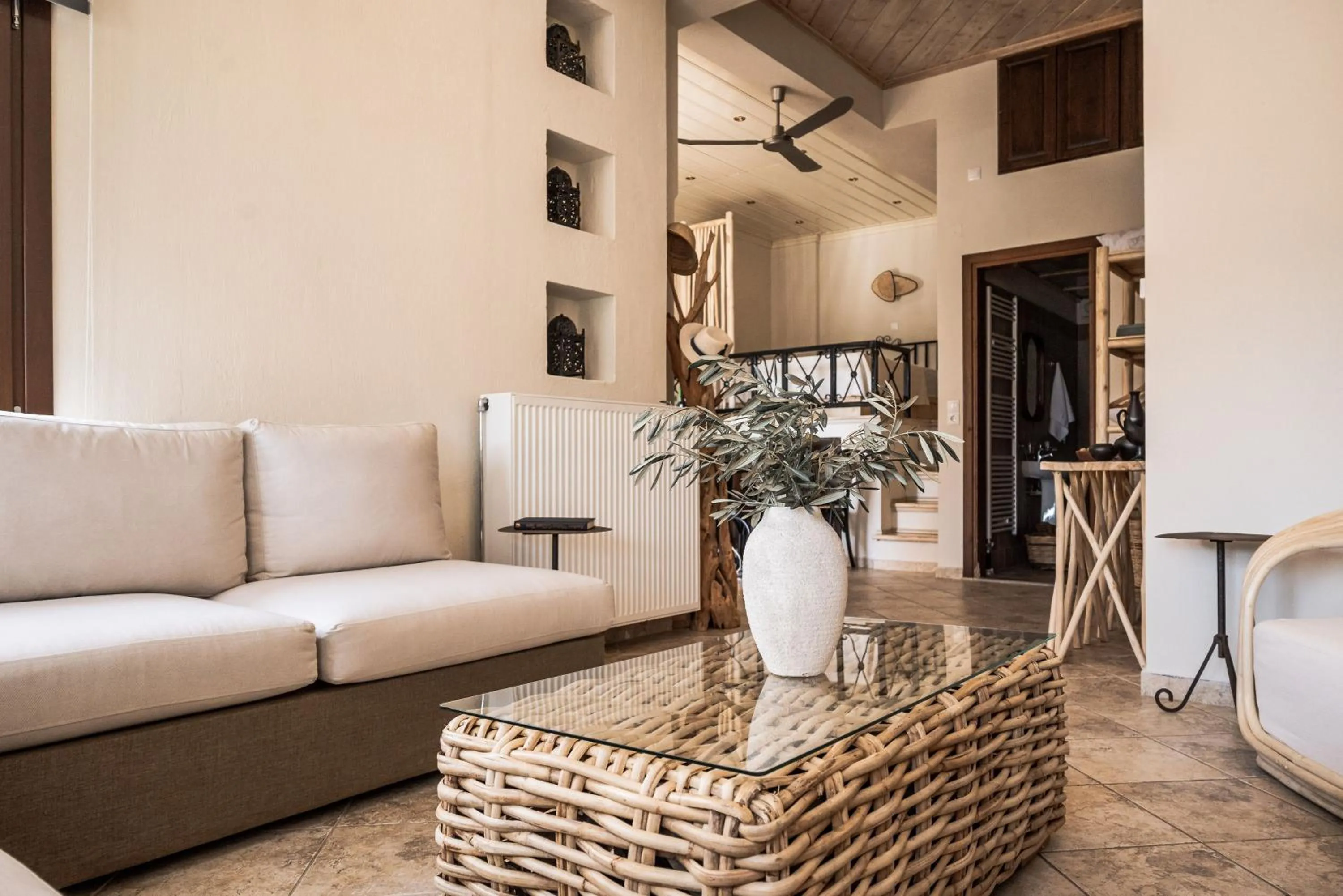 Living room in Fasolaki Skopelos - Eco Residences