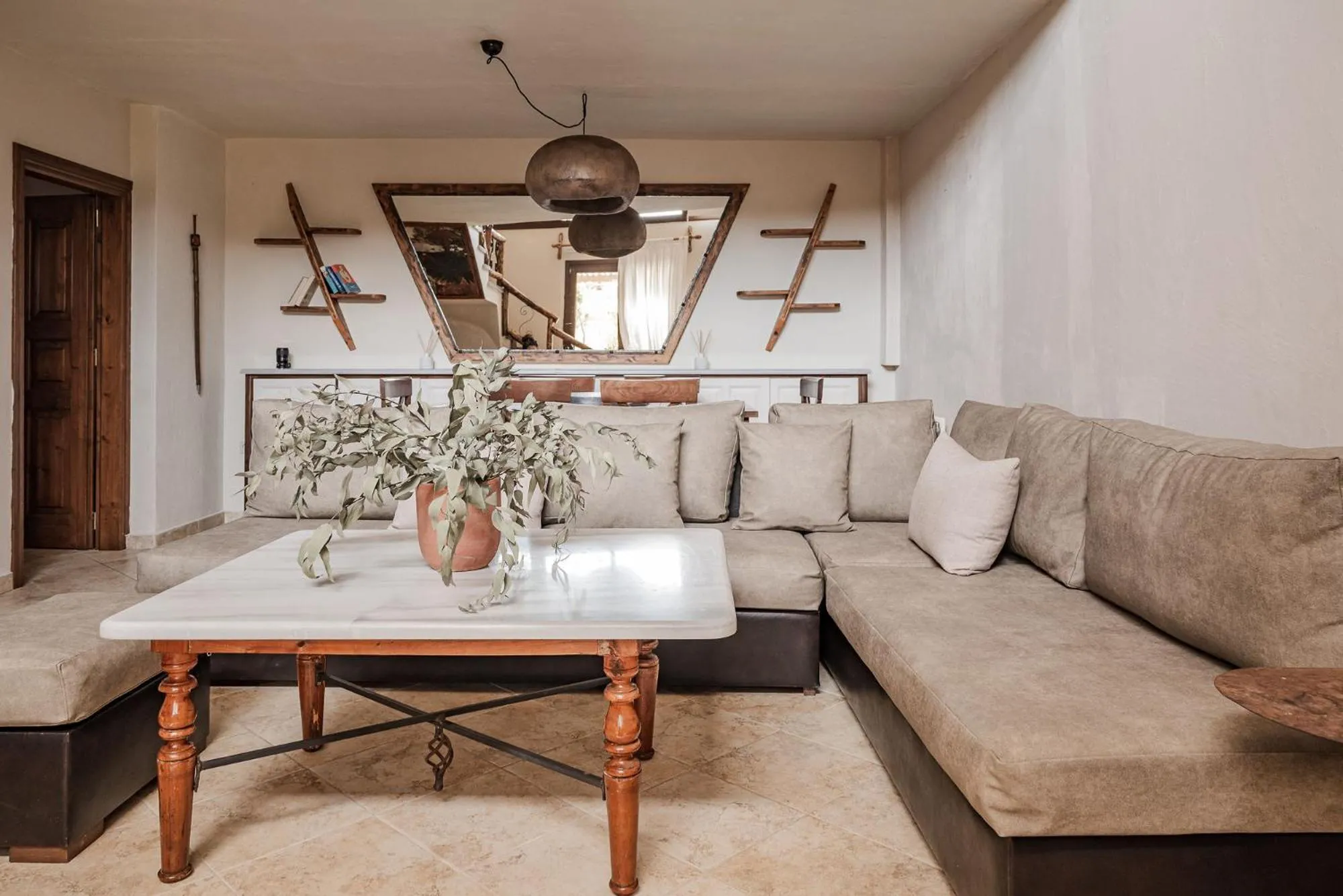 Living room in Fasolaki Skopelos - Eco Residences