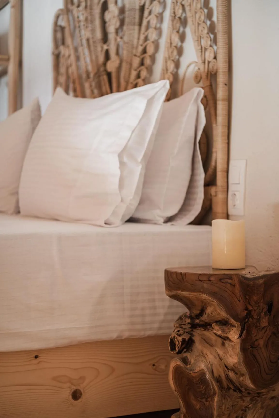 Bed in Fasolaki Skopelos - Eco Residences