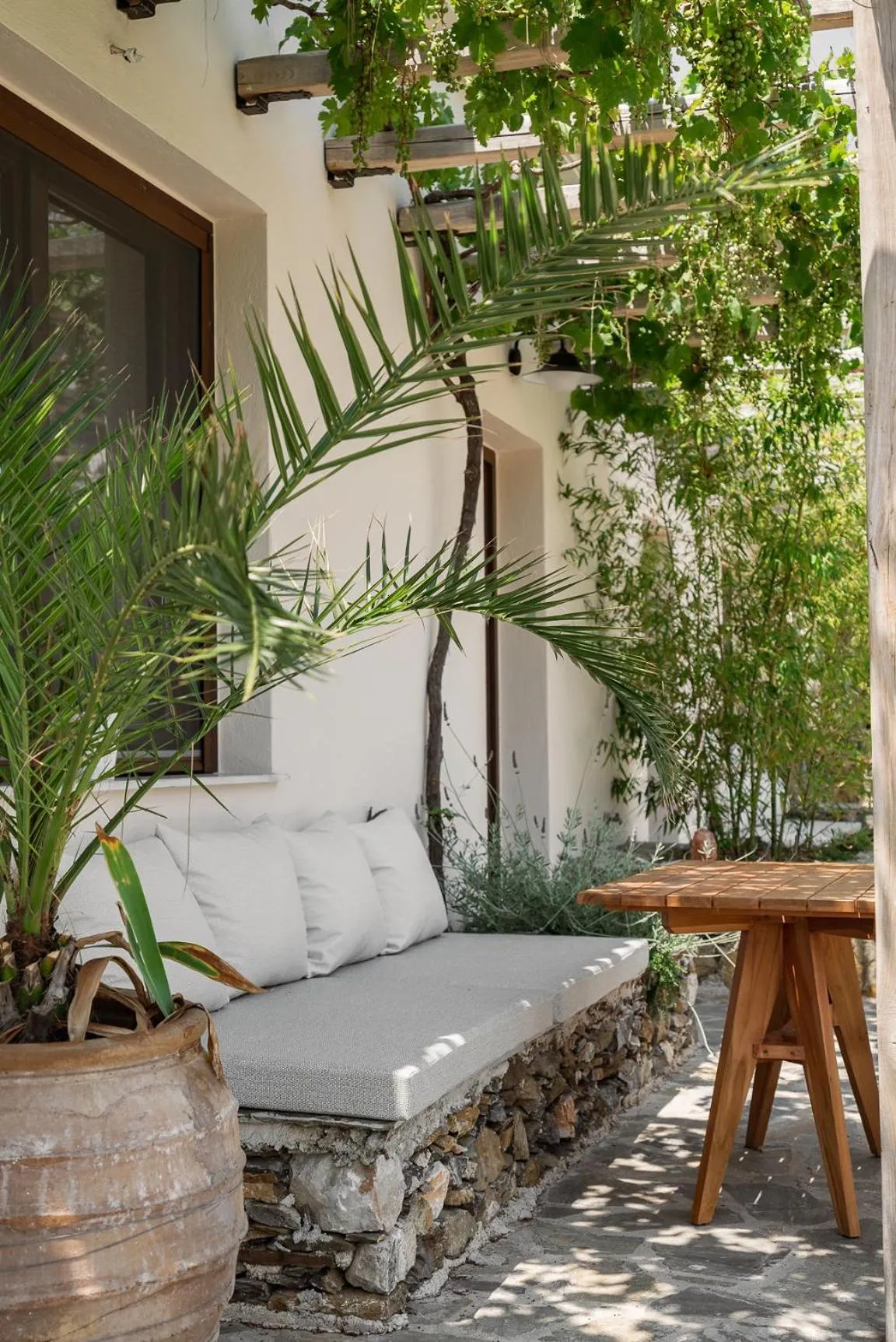 Patio in Fasolaki Skopelos - Eco Residences