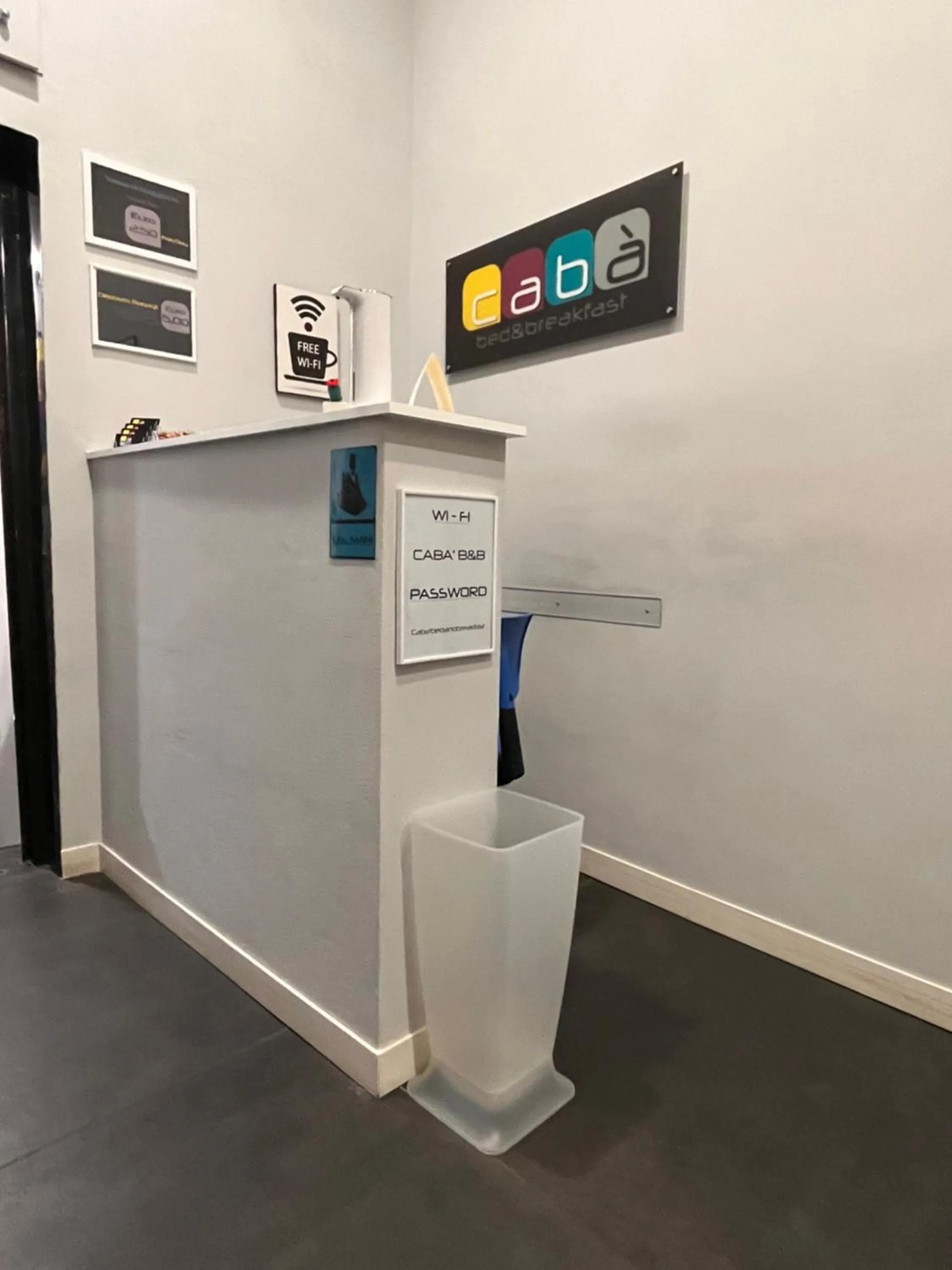 Lobby or reception in Cabà bed&breakfast