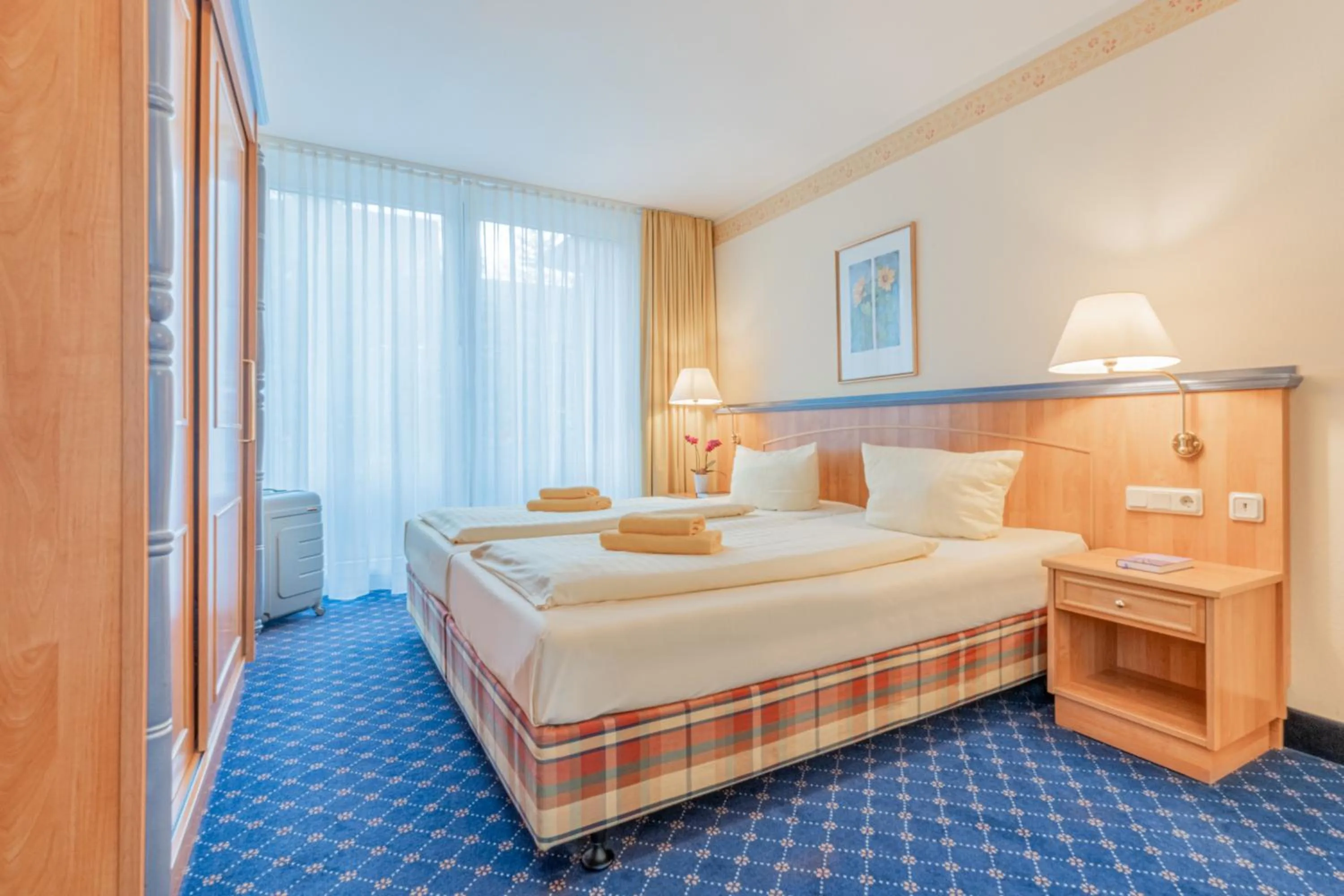 Bed in Chalet Sonnenhang Oberhof